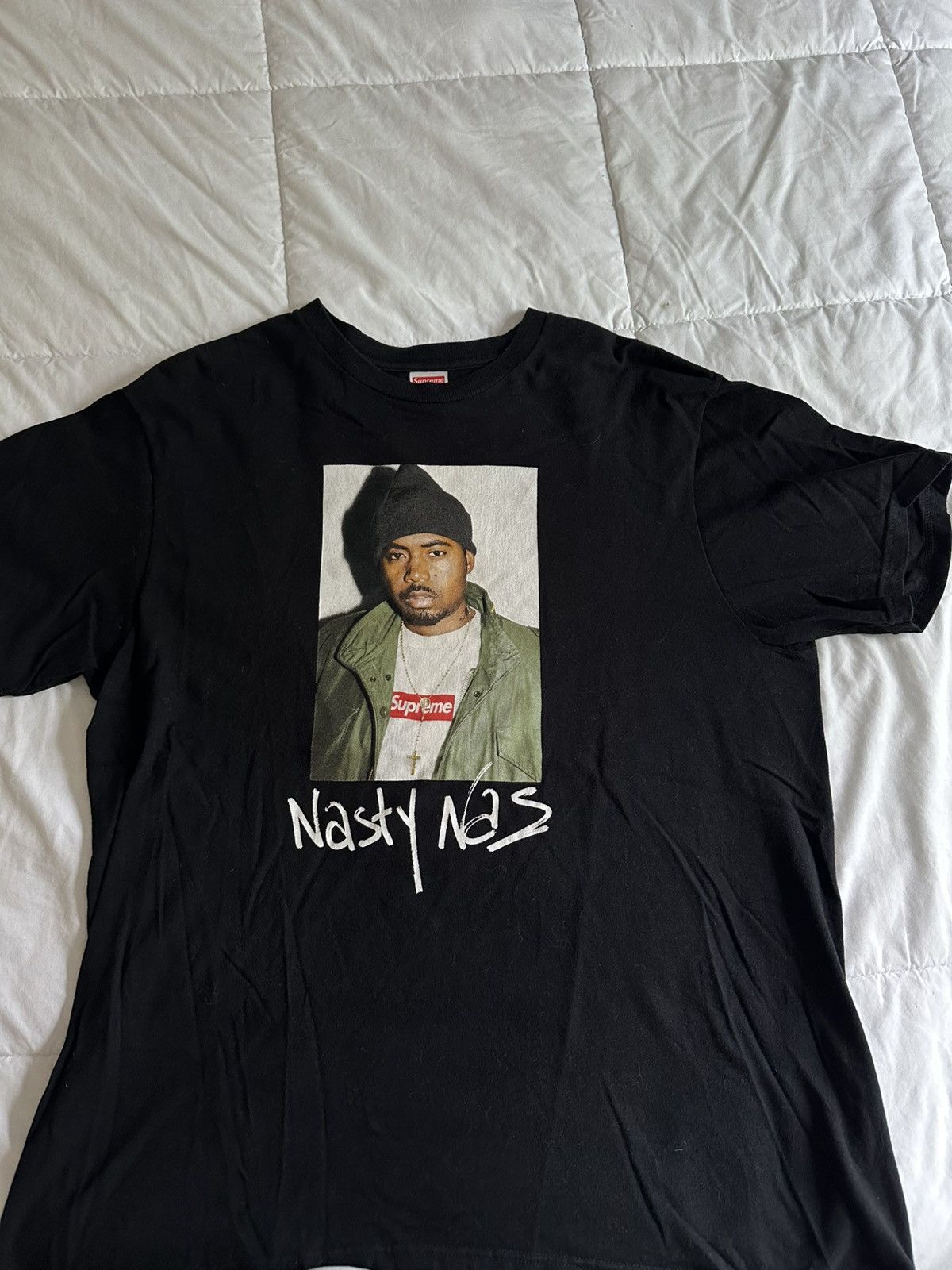 Supreme Supreme Nasty Nas T-Shirt Size US L / EU 52-54 / 3 - 1 Thumbnail