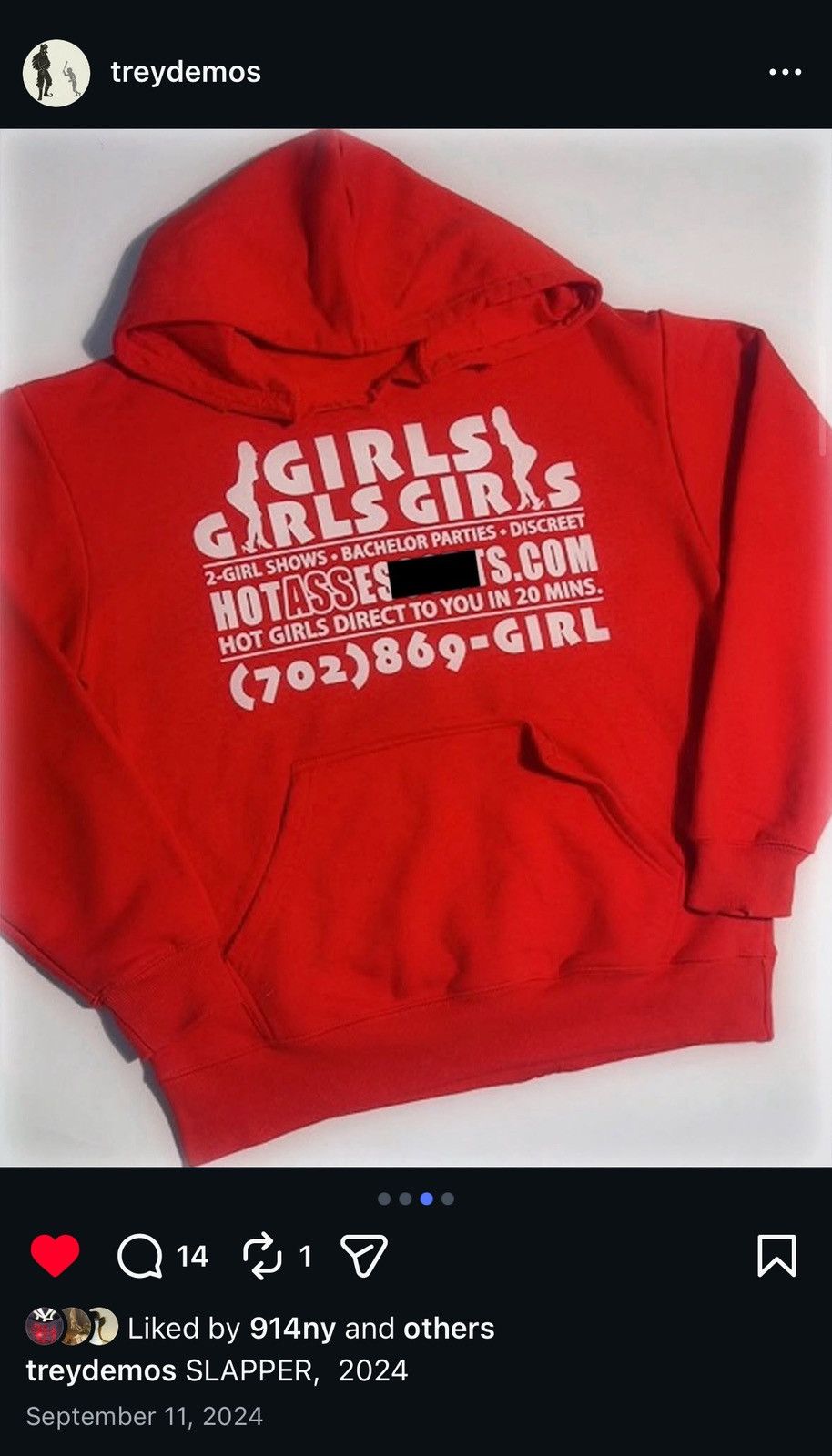 Other trey demos escorts hoodie Size US L / EU 52-54 / 3 - 2 Thumbnail