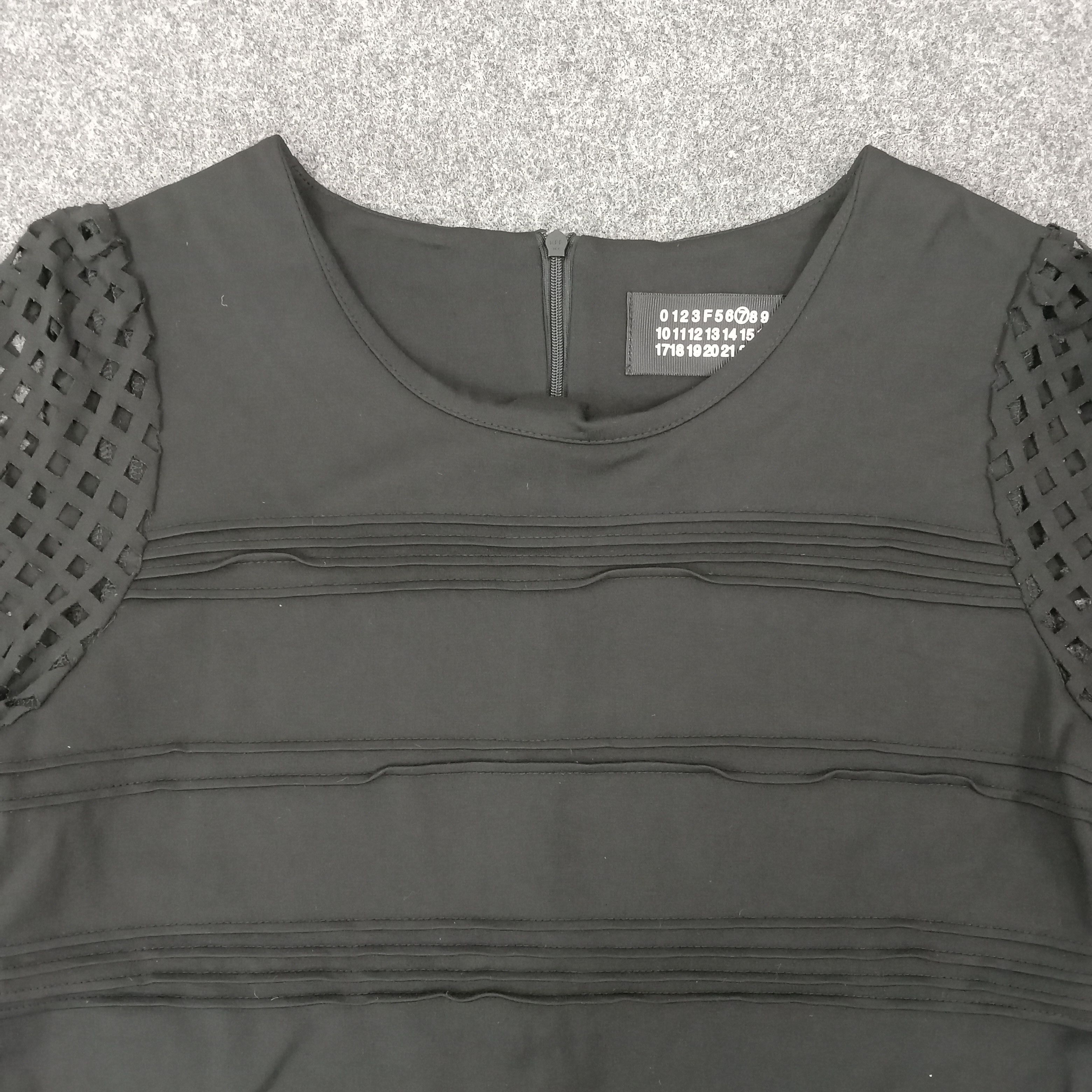 Maison Margiela Maison Margiela Perforated Mesh Panel Dress Tshirt C267N62 Size S / US 4 / IT 40 - 2 Thumbnail