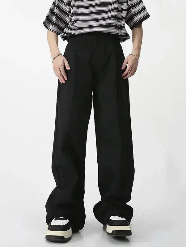 Japanese Brand Trendy Color Straight Wide Leg Casual Pant Size US 32 / EU 48 - 3 Thumbnail