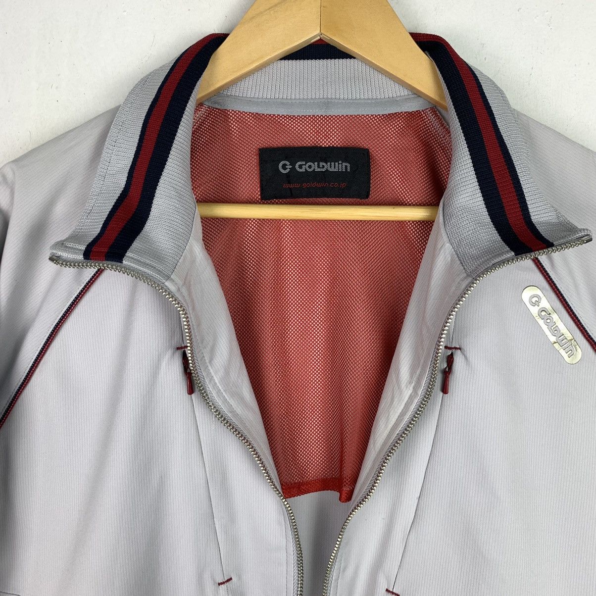 Japanese Brand × Vintage Vintage Goldwin Full Zipper Light Jacket Size US XL / EU 56 / 4 - 12 Thumbnail