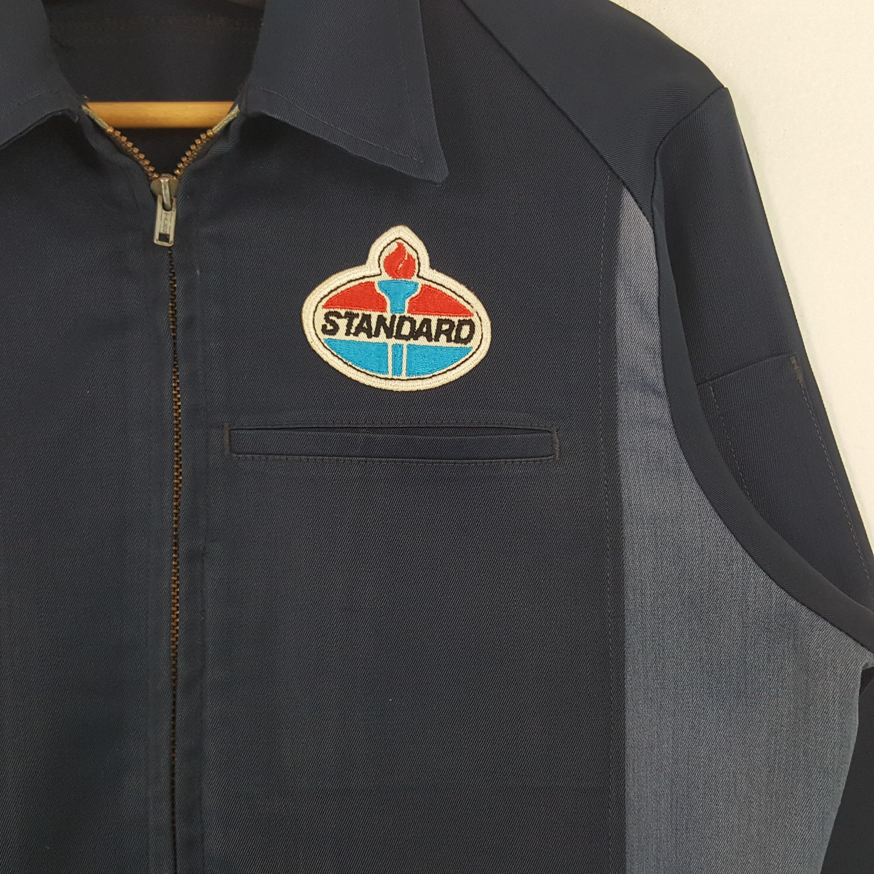 Petrol Industries × Vintage Vintage Standard Japanese Style Oil Station Work Jacket Size US M / EU 48-50 / 2 - 2 Thumbnail