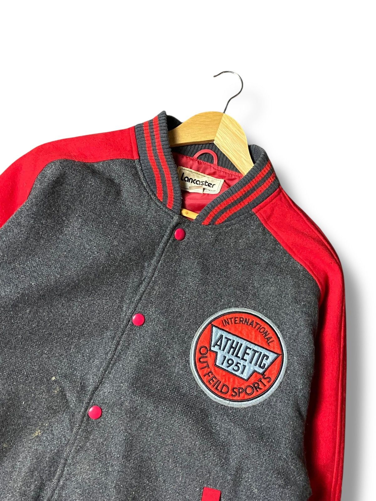 Japanese Brand Lancaster International Athletic Varsity Jacket (147) Size US L / EU 52-54 / 3 - 5 Thumbnail
