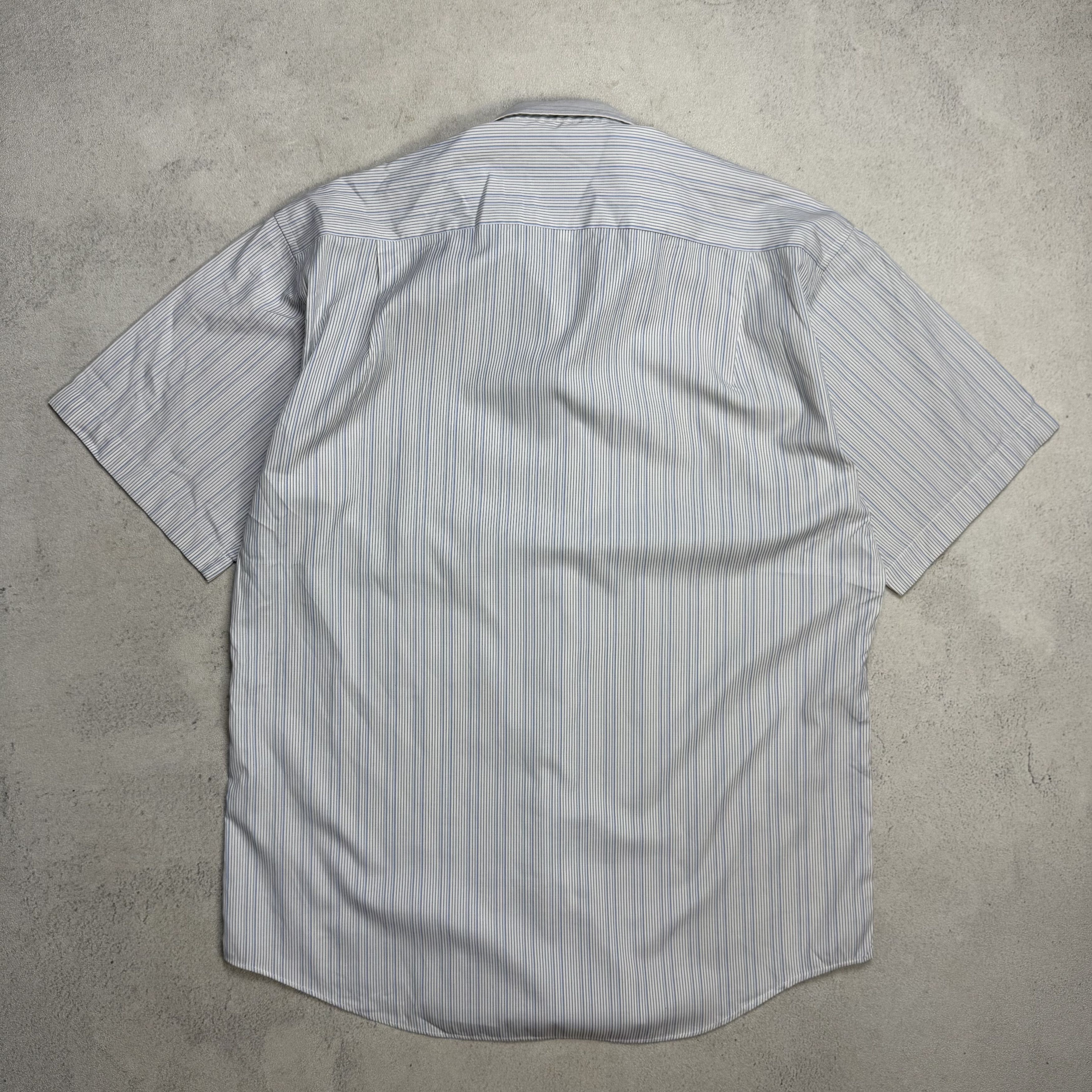 Balenciaga Vintage Balenciaga Striped Shirt Size US L / EU 52-54 / 3 - 2 Thumbnail