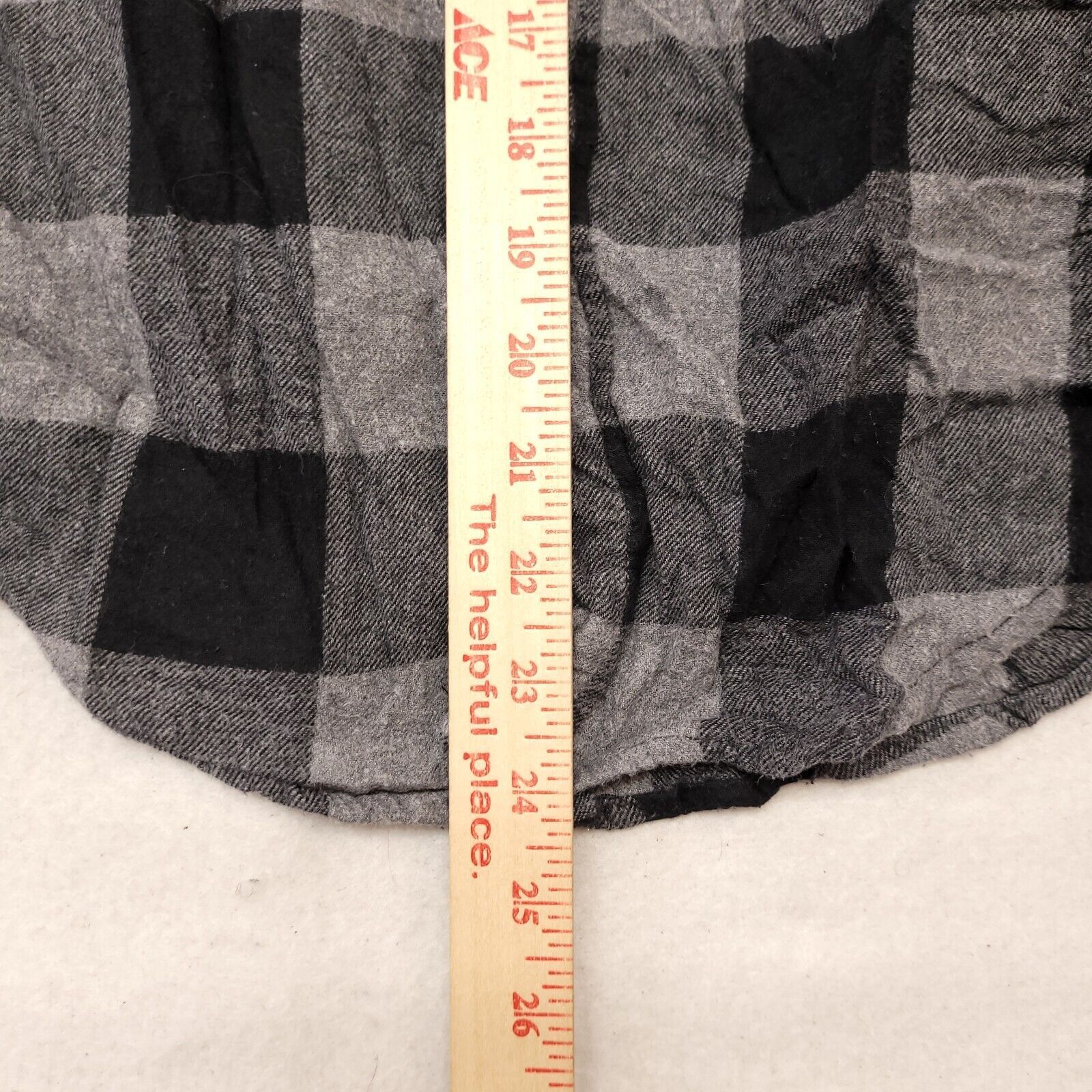 Aeropostale Aeropostale Buffalo Check Flannel Shirt Mens Size XS Gray Size US XS / EU 42 / 0 - 7 Thumbnail