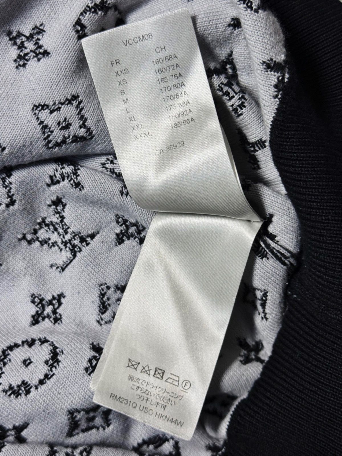 Louis Vuitton LOUIS VUITTON Gradient Cotton Crewneck Size US L / EU 52-54 / 3 - 6 Thumbnail