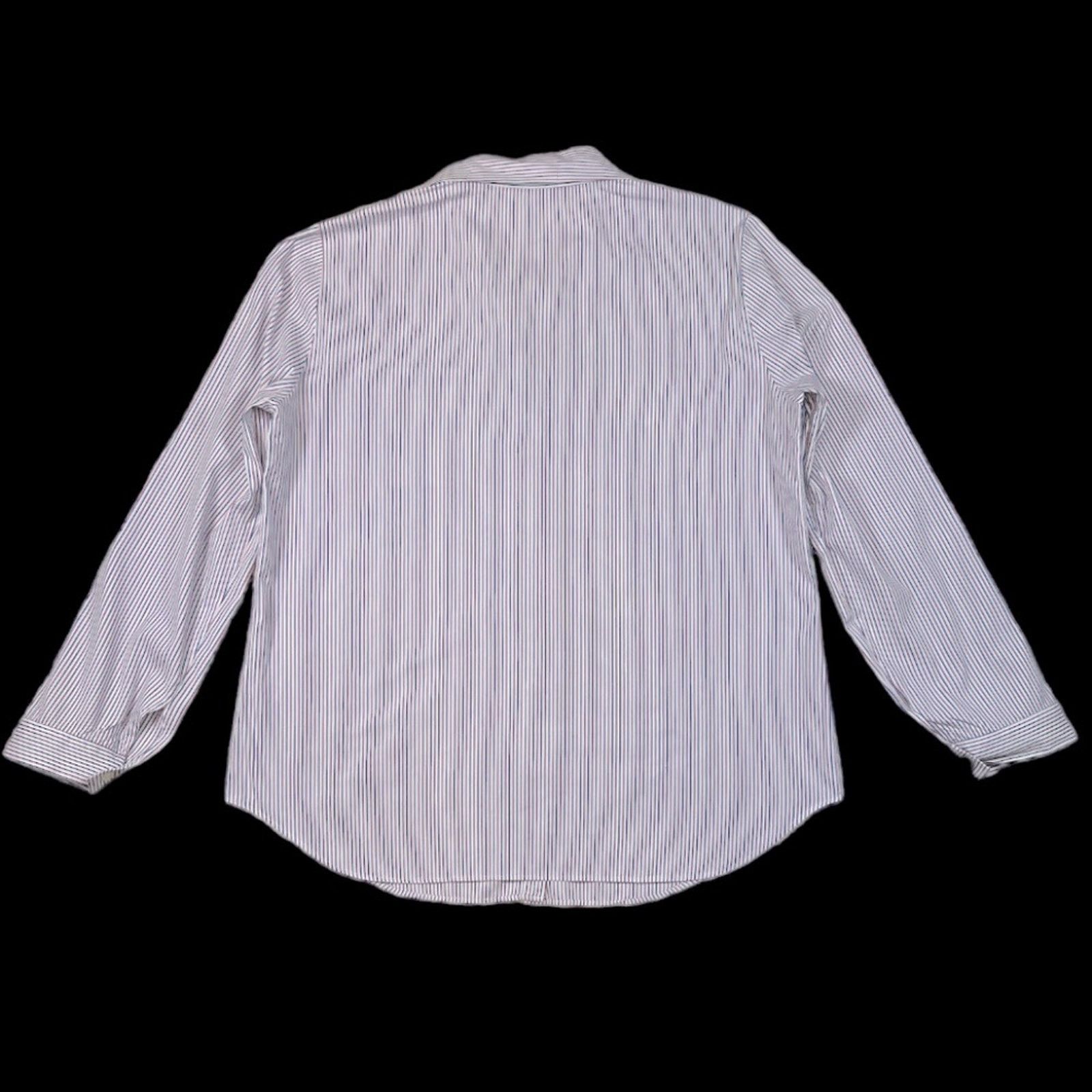 Lafayette 148 Lafayette 148 Shirt in White/Blue | Size L Size L / US 10 / IT 46 - 2 Thumbnail