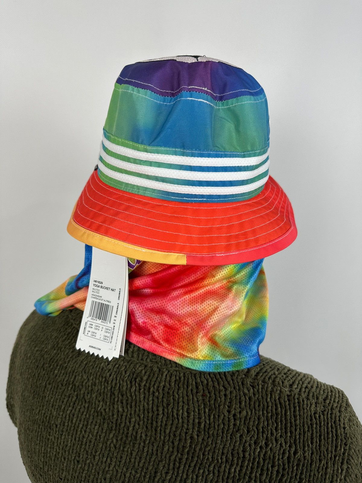 Adidas NWT! Adidas x Palace Yoga Palaste Ninja Bucket Hat Size ONE SIZE - 4 Thumbnail