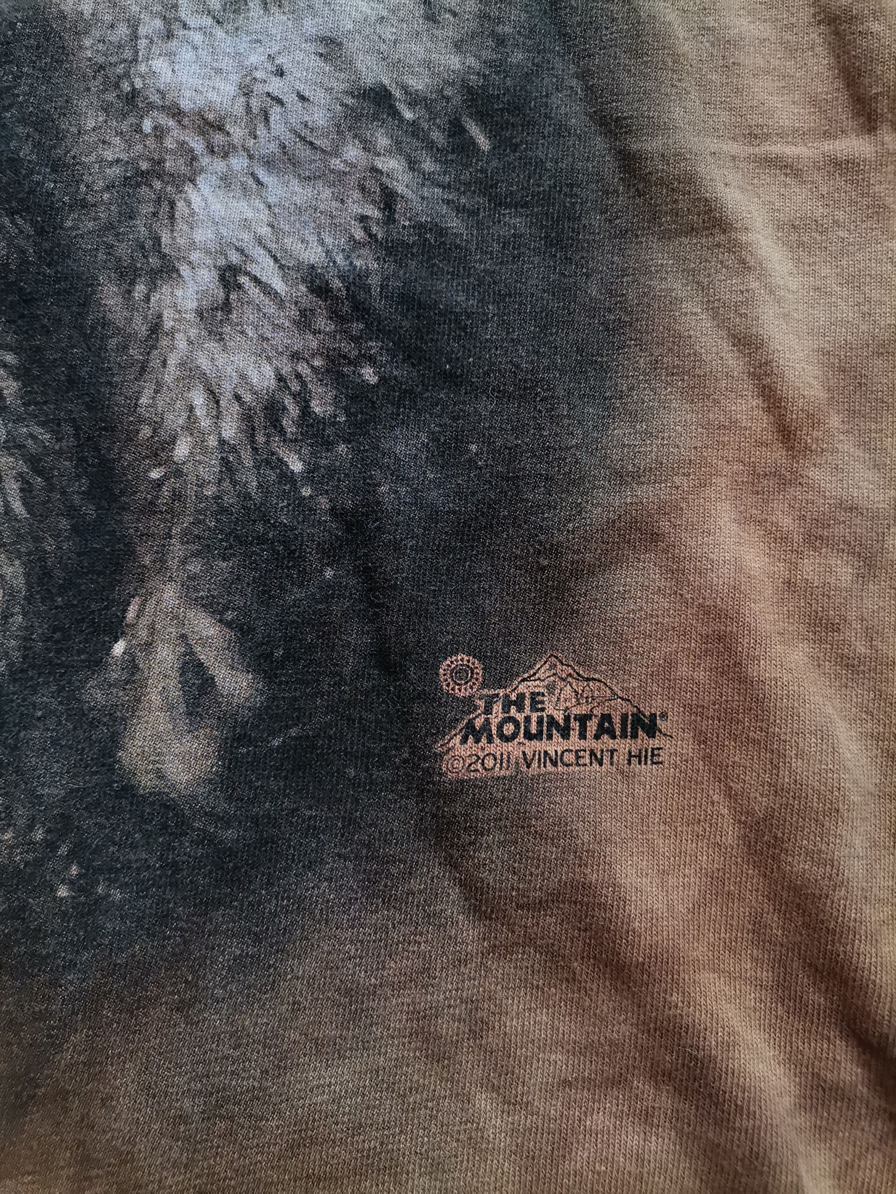 The Mountain The Mountain 2011 Dog Tie Dye Tee Size US S / EU 44-46 / 1 - 2 Thumbnail