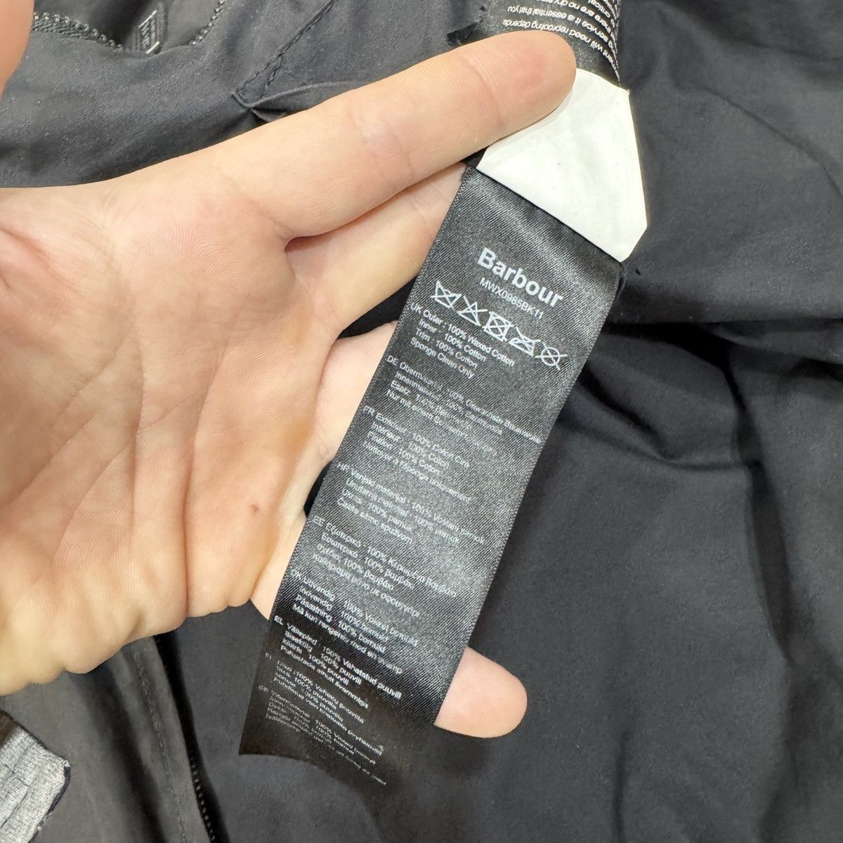 Barbour × Designer Waxed Barbour International Rebel Jacket XL size Size US XL / EU 56 / 4 - 15 Thumbnail