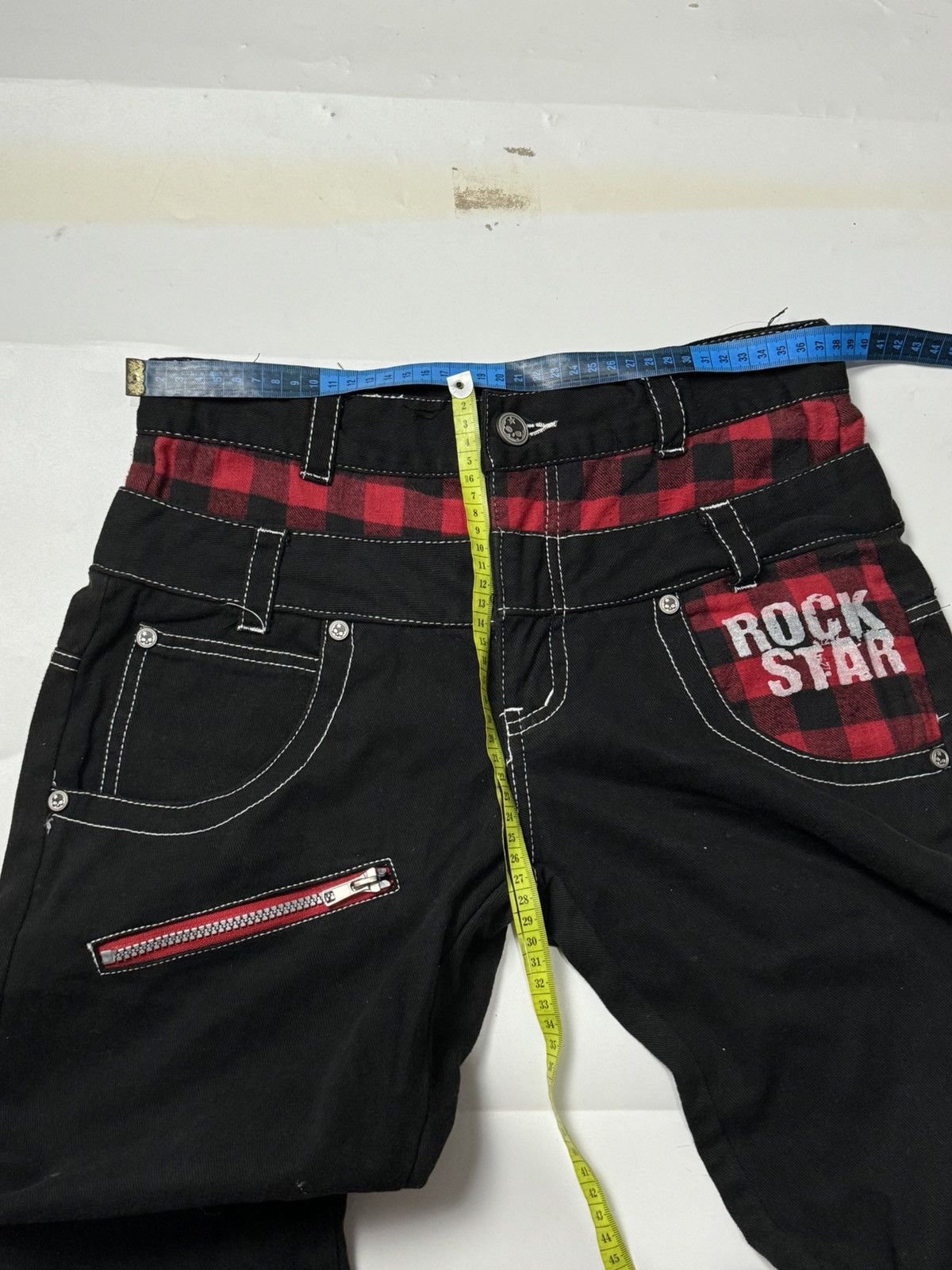 If Six Was Nine × Japanese Brand × PPFM Double Waist Rock Star Ba-tsu Long Pants Ifsix Lgb Style Size US 30 / EU 46 - 7 Thumbnail