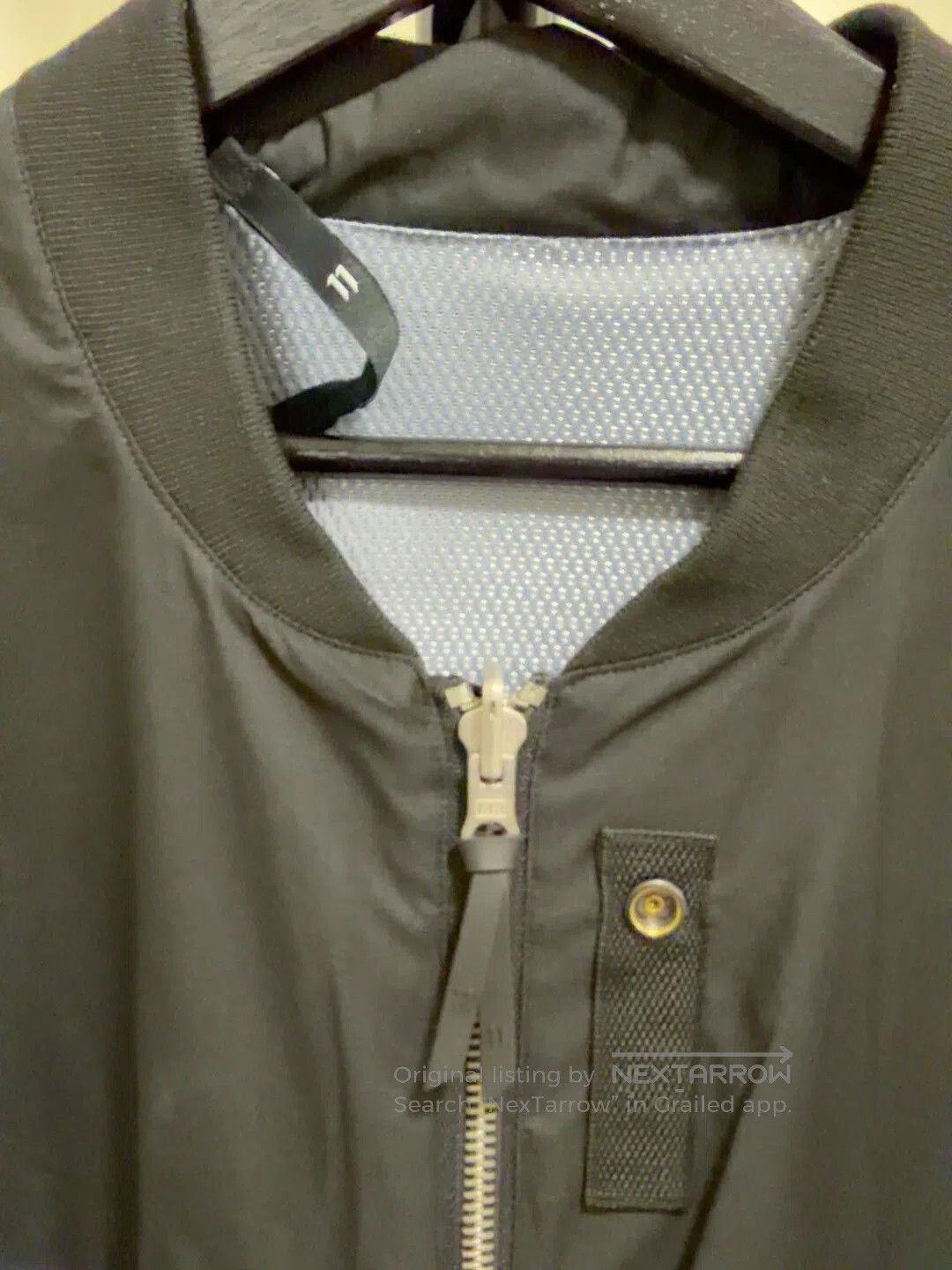 11 By Boris Bidjan Saberi 11 BY BBS Flight Jacket For Sale. Size US M / EU 48-50 / 2 - 3 Thumbnail
