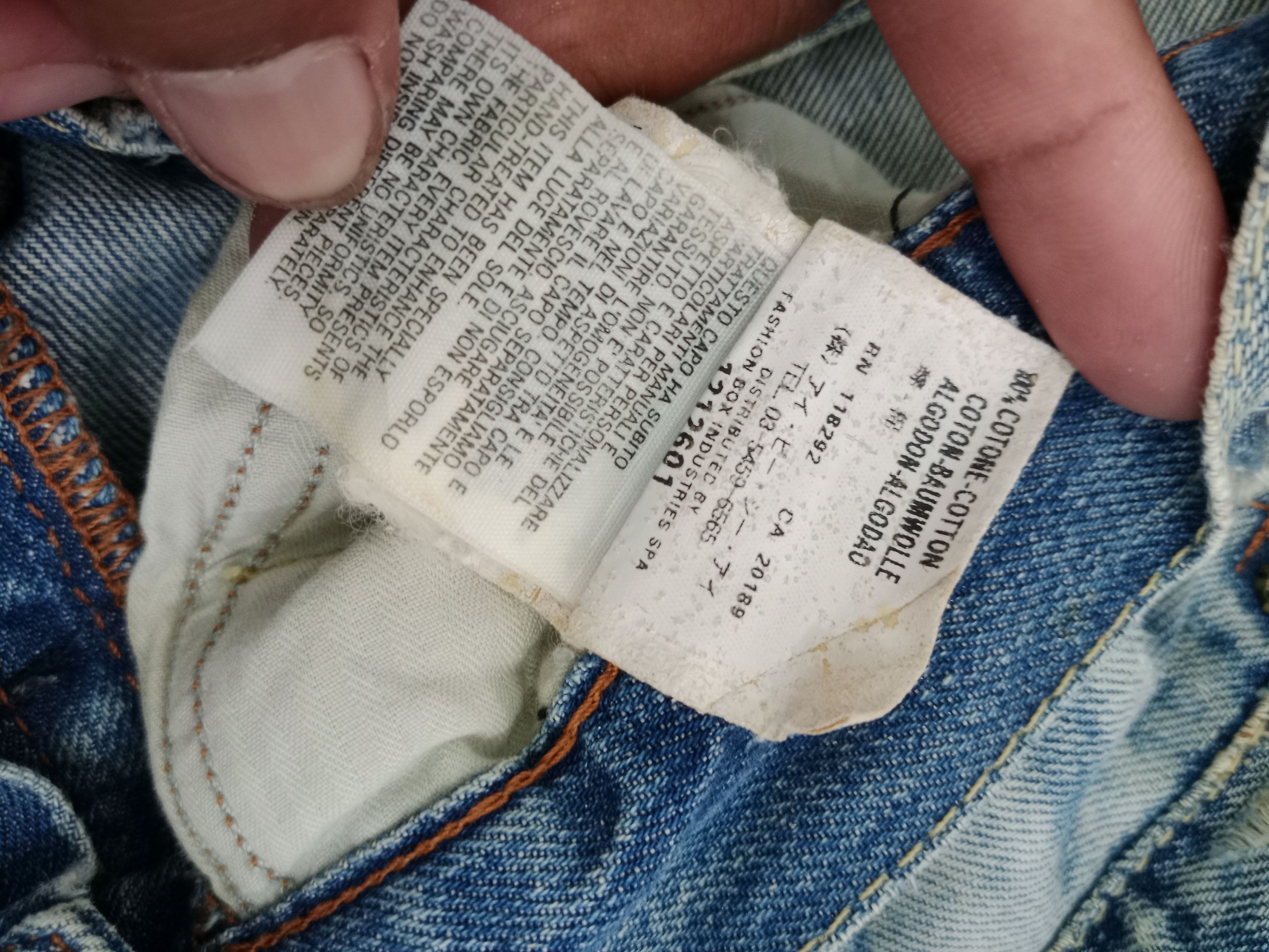 Replay Vintage REPLAY Distressed Jeans Fly Button Size US 30 / EU 46 - 11 Thumbnail