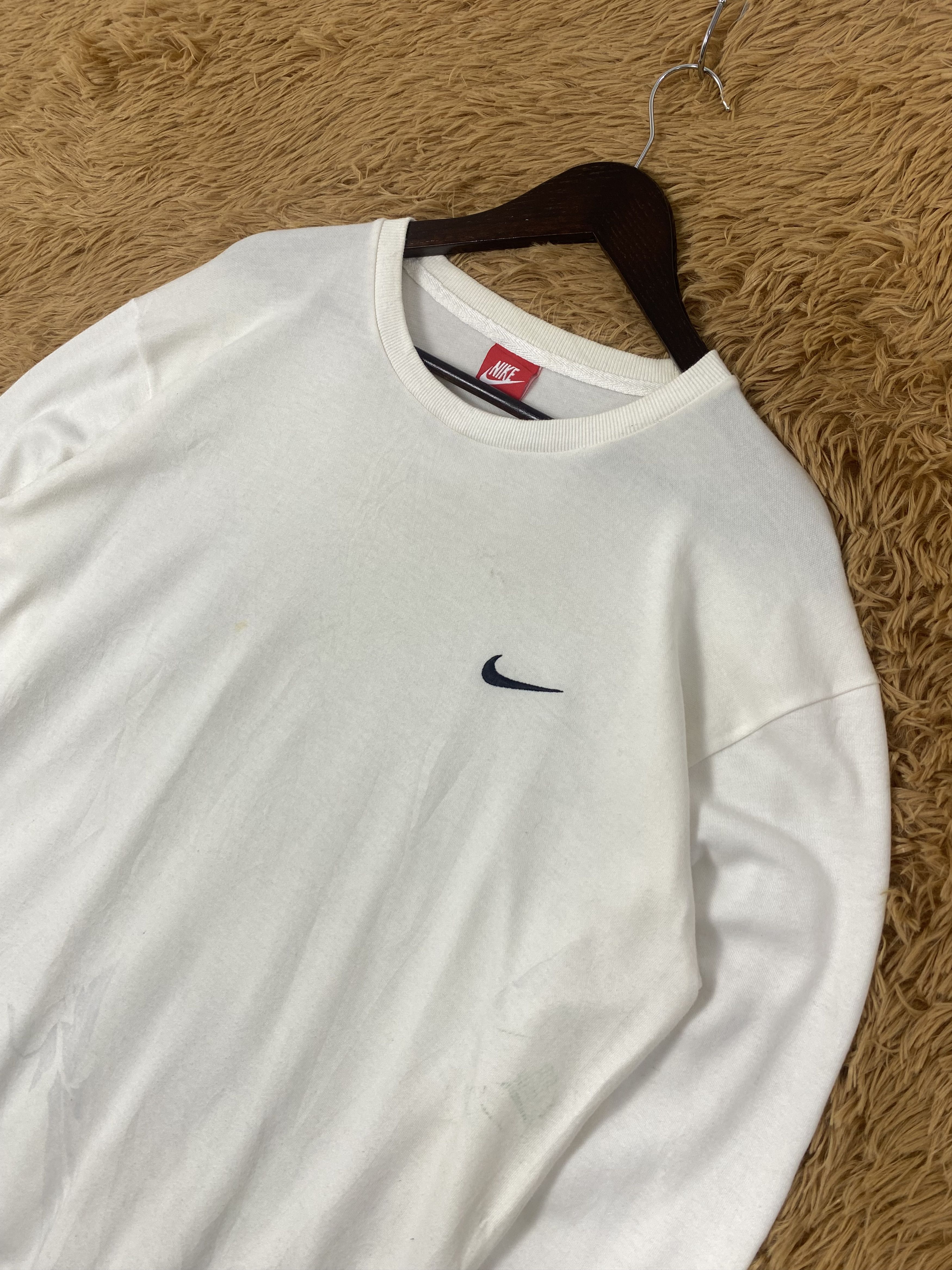 Nike × Vintage Vintage Nike Swoosh Sweatshirts PS0053 Size US S / EU 44-46 / 1 - 2 Thumbnail