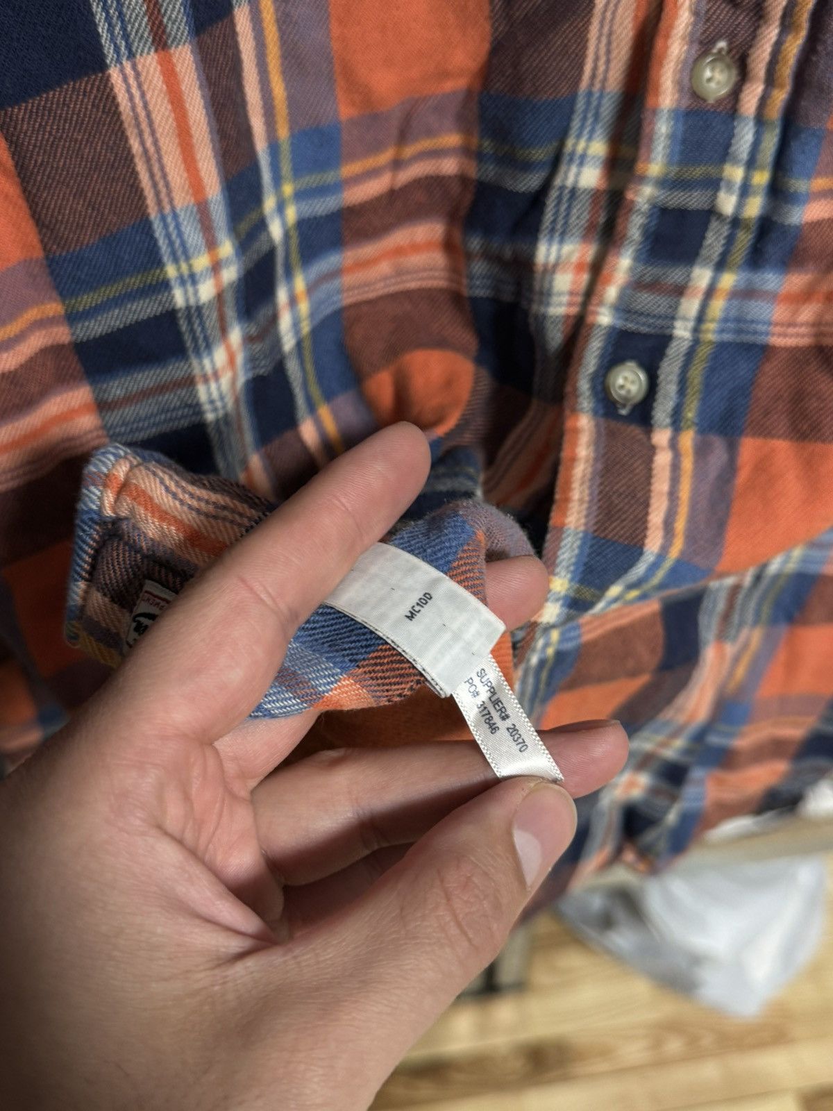Polo Ralph Lauren Vintage Polo Ralph Lauren Flannel Button Up Shirt Checkered Size US XL / EU 56 / 4 - 7 Thumbnail