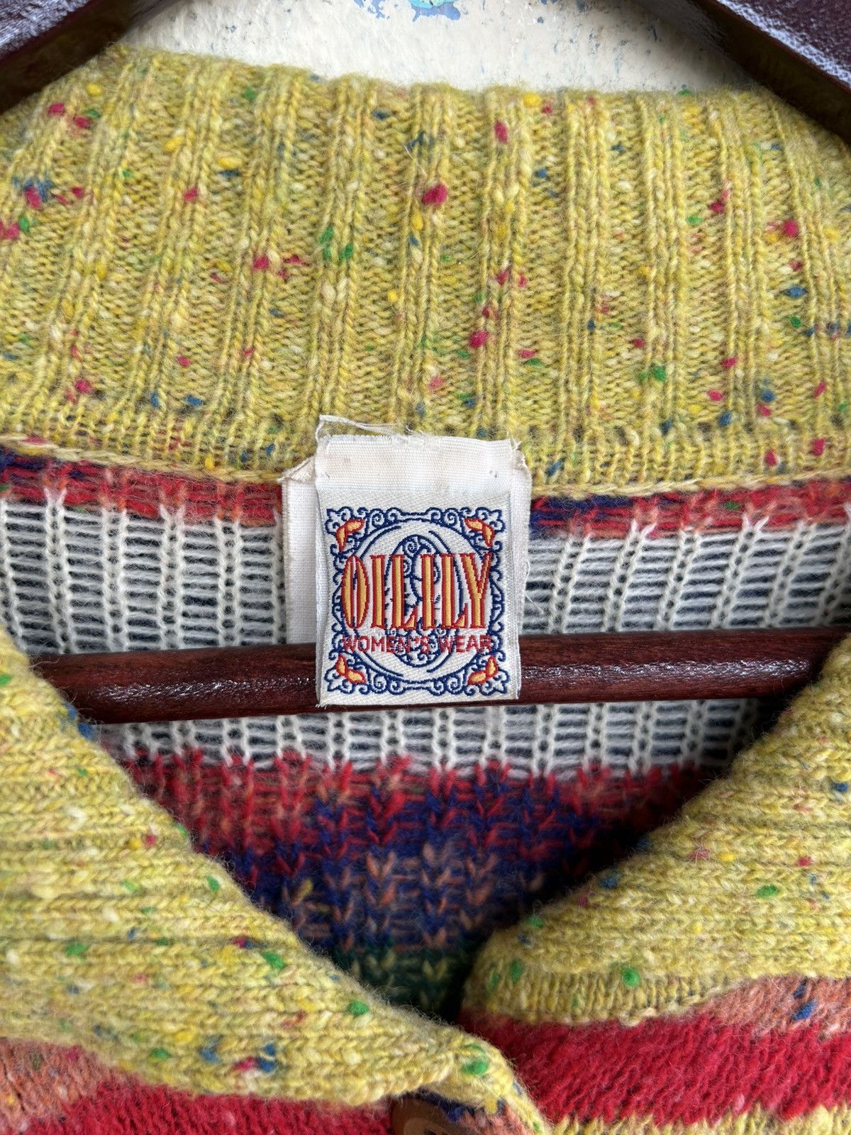 Oilily Oilily Button Ups Knitted Sweater Size S / US 4 / IT 40 - 8 Thumbnail