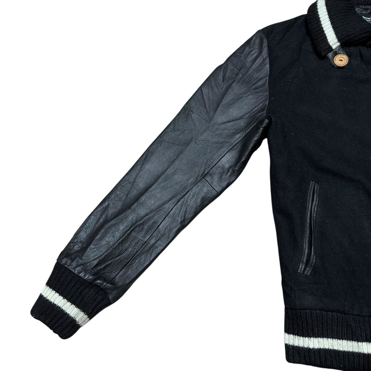 Taishi Nobukuni Taishi Nobukuni Leather Jacket Hybrid Size US S / EU 44-46 / 1 - 4 Thumbnail