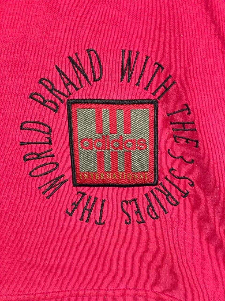 Adidas Vintage 90s adidas sweatshirt jumpuer pullover size L Size US L / EU 52-54 / 3 - 6 Thumbnail