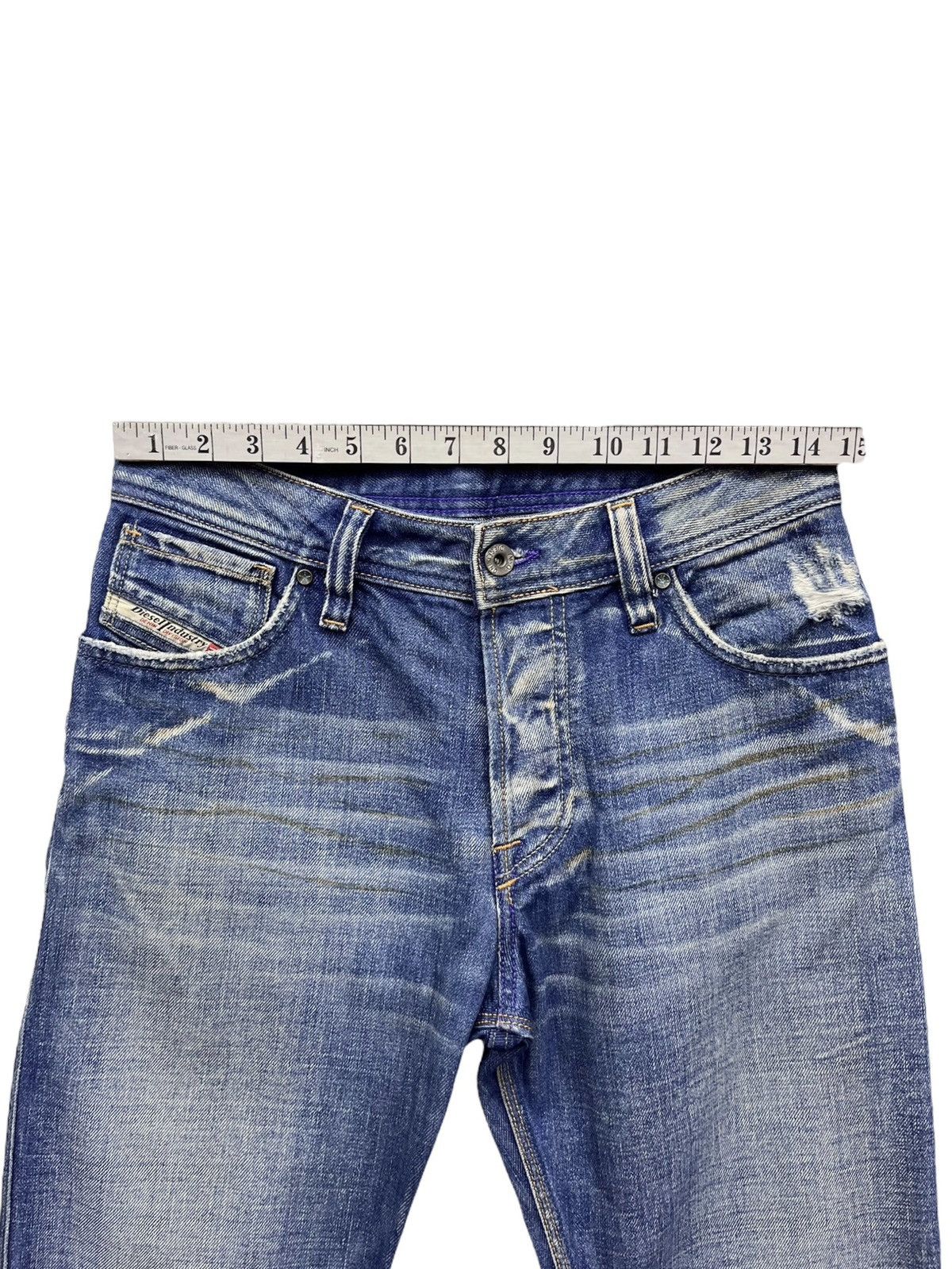 Diesel FYE🔥DIESEL ONLY THE BRAVE PUNK Flare Distressed Jeans Size US 29 - 17 Thumbnail