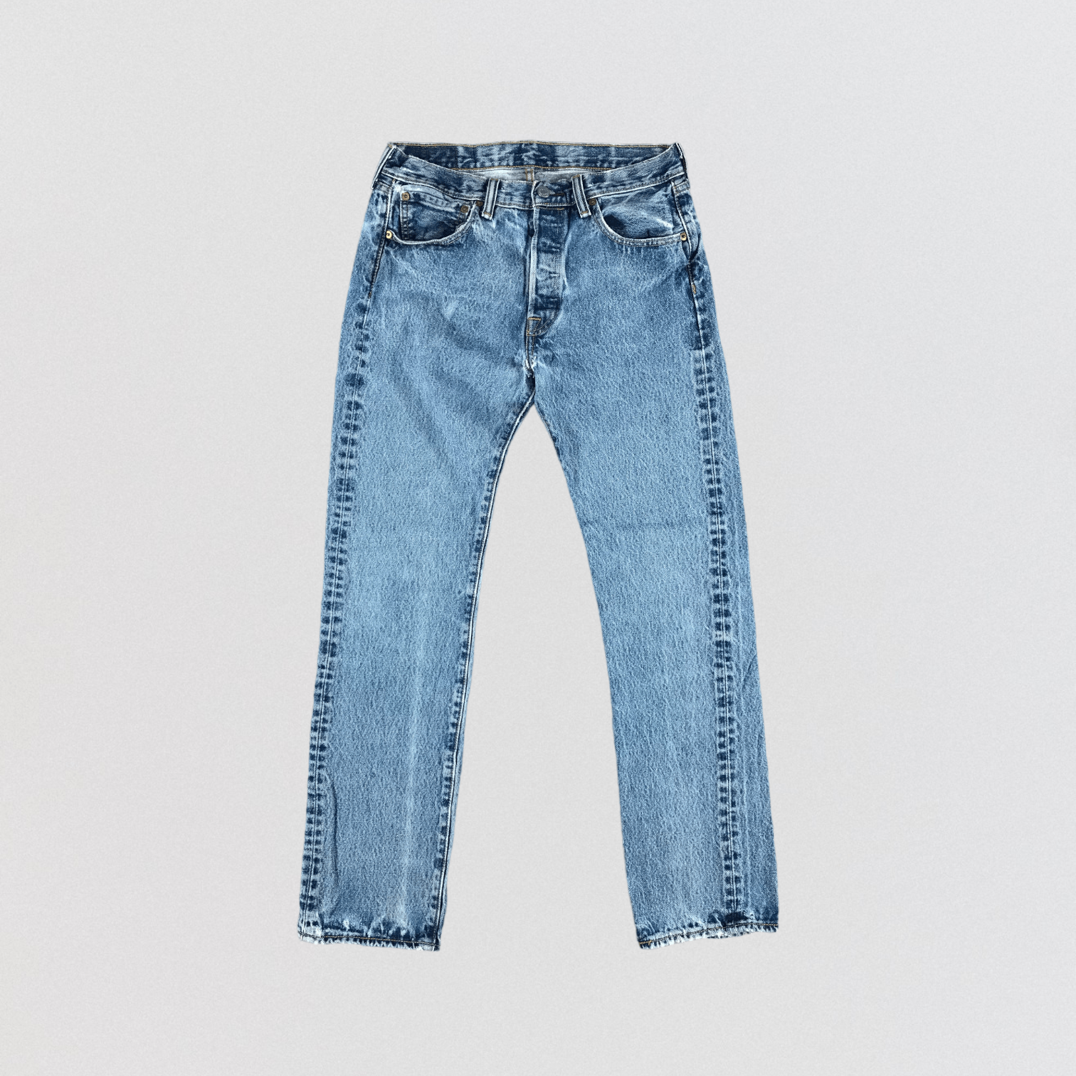 Levi's Vintage Blue Wash Levis 501 Jeans-JM3024 Size US 32 / EU 48 - 1 Thumbnail