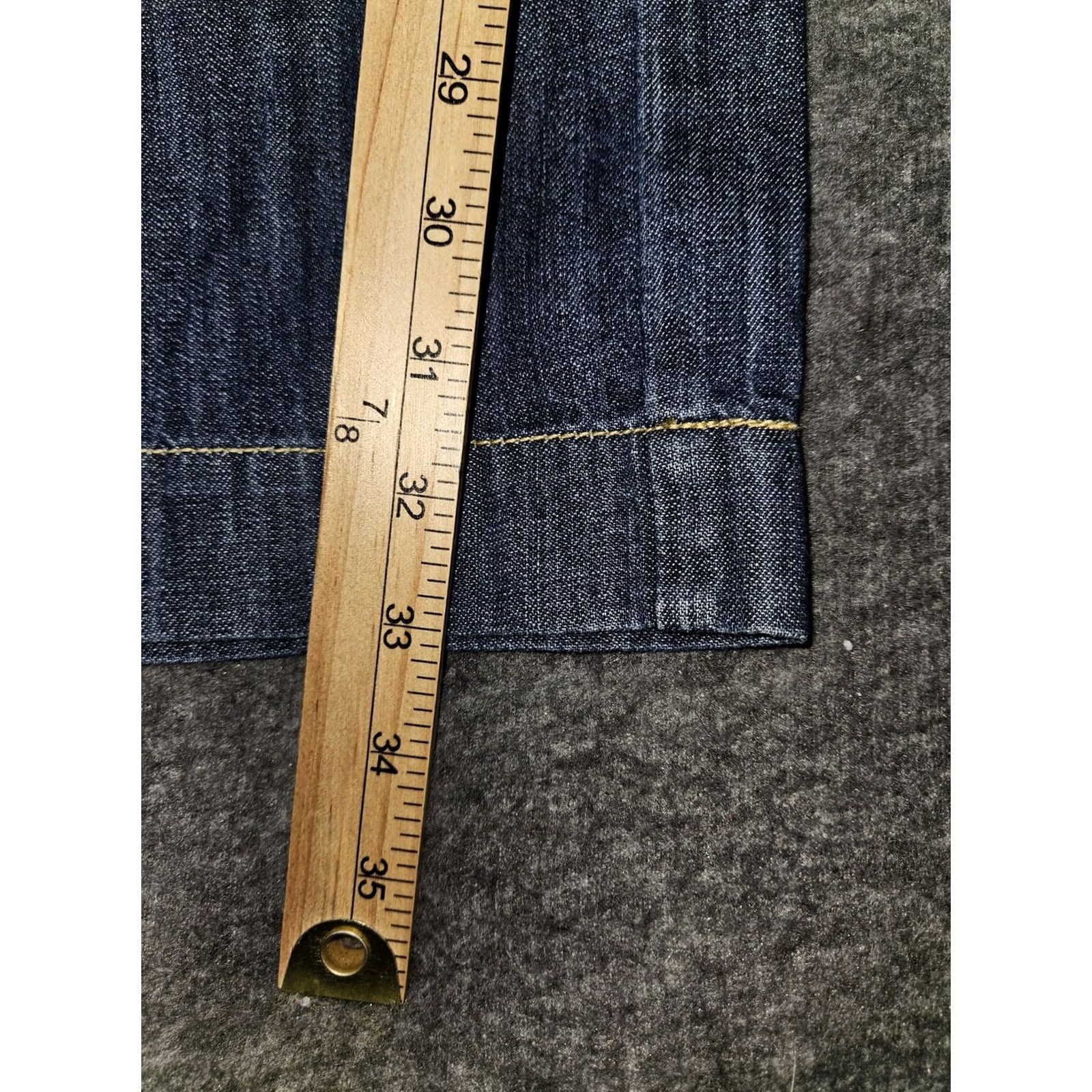Tommy Hilfiger VINTAGE: No. Tommy Hilfiger Jeans Womens 20 Blue Denim Straight Leg Casual Pants NWT Size 42" / US 20 - 3 Thumbnail