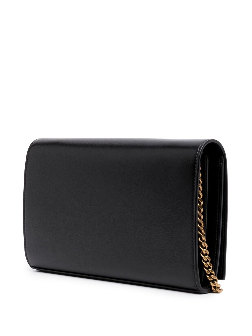Saint Laurent Paris o1tp1o0125 Size: OS/Two Tone Wallet in Black Size ONE SIZE - 2 Thumbnail