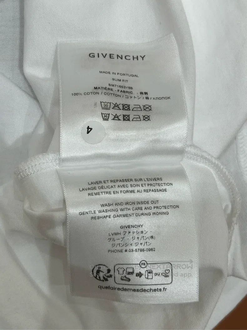 Givenchy Givenchy Short-Sleeve White XL Official Price 4400 Size US XL / EU 56 / 4 - 6 Thumbnail