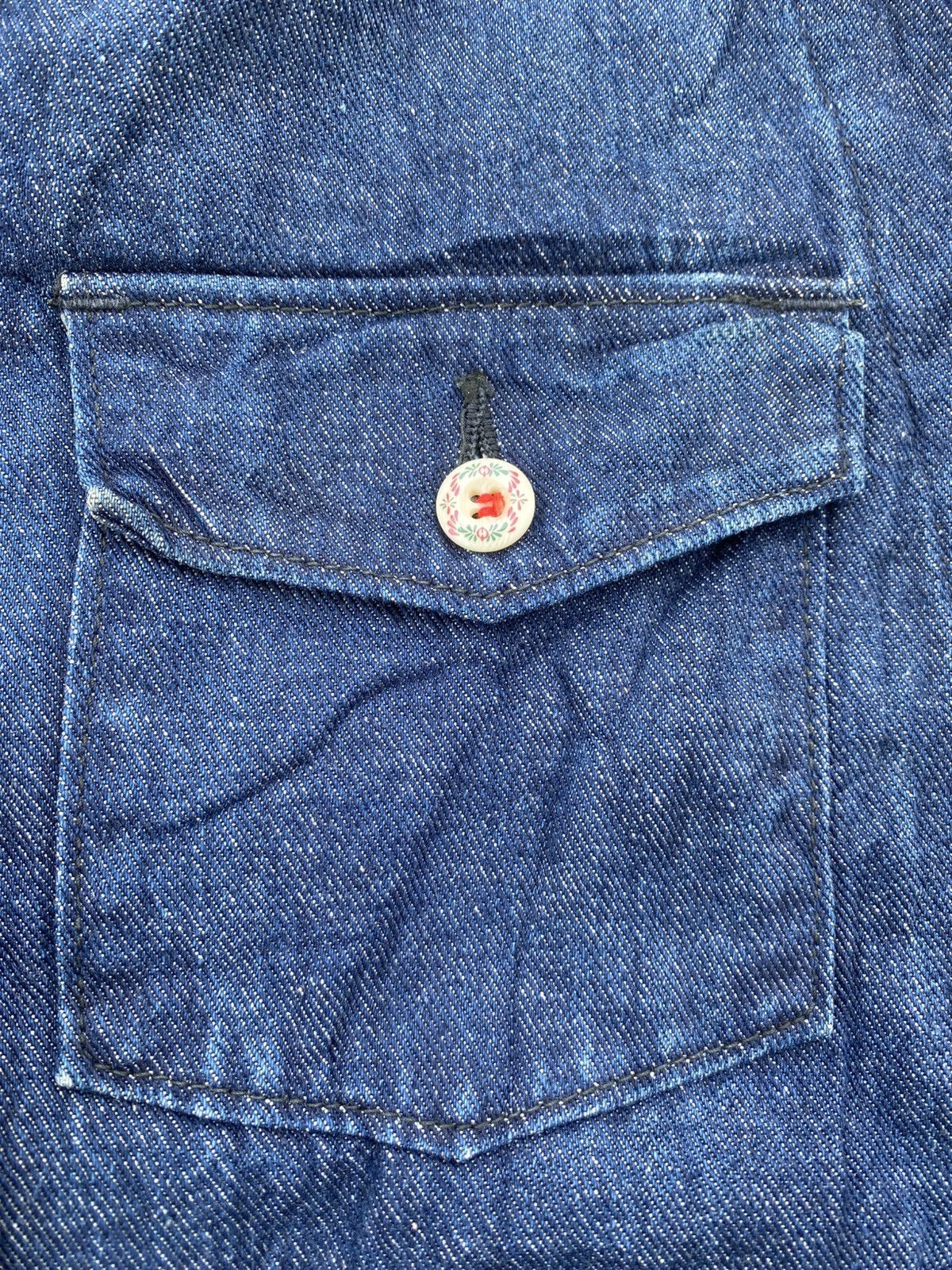 45rpm 45RPM Kapital Style Vintage Denim Jacket Size M / US 6-8 / IT 42-44 - 6 Thumbnail