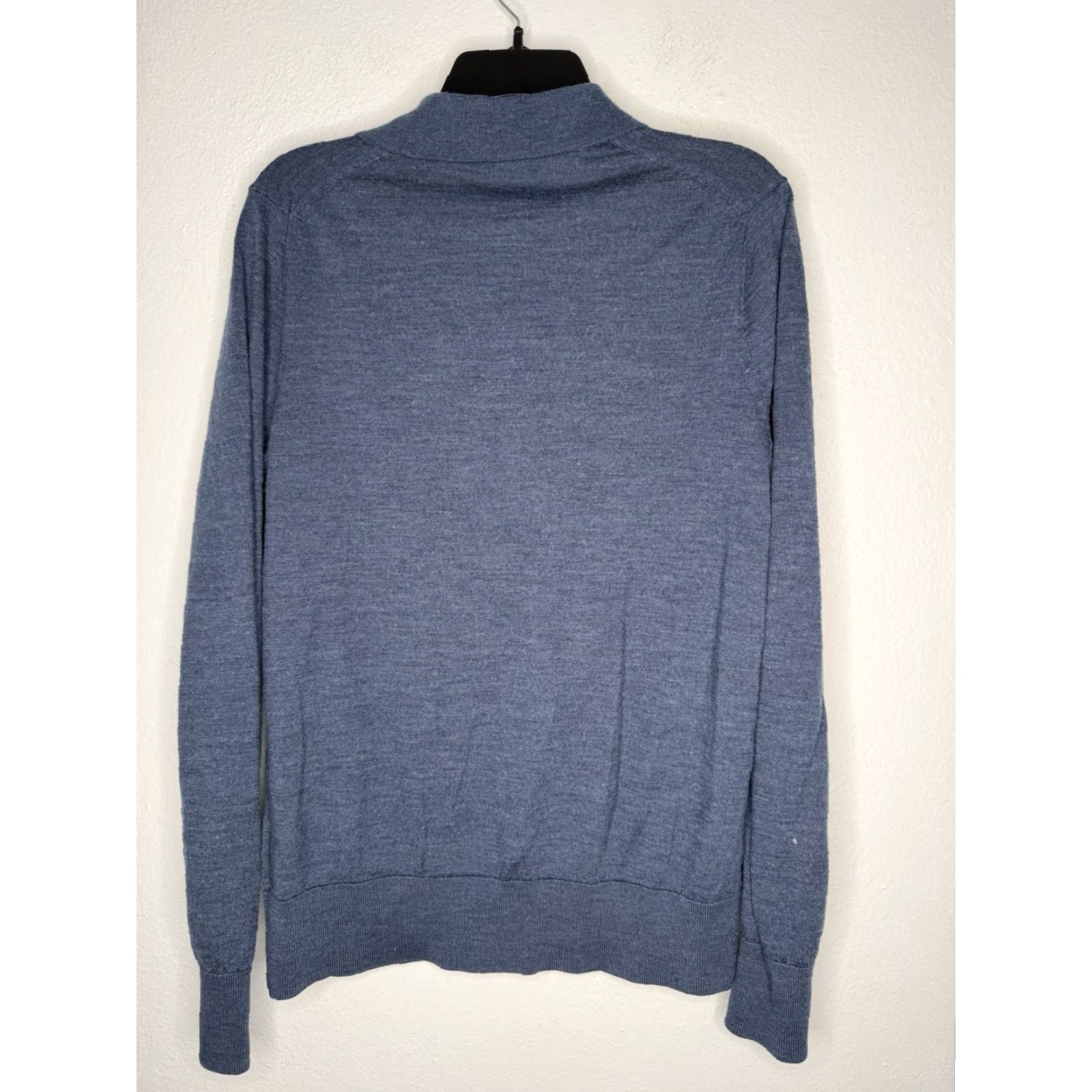 Brooks Brothers Brooks Brothers Sweater Mens M Pullover Merino Wool Button Logo Collared Classic Knit Blue Long Sleeve Regular Fit All Seasons 3 Button Vintage No Size US M / EU 48-50 / 2 - 2 Thumbnail