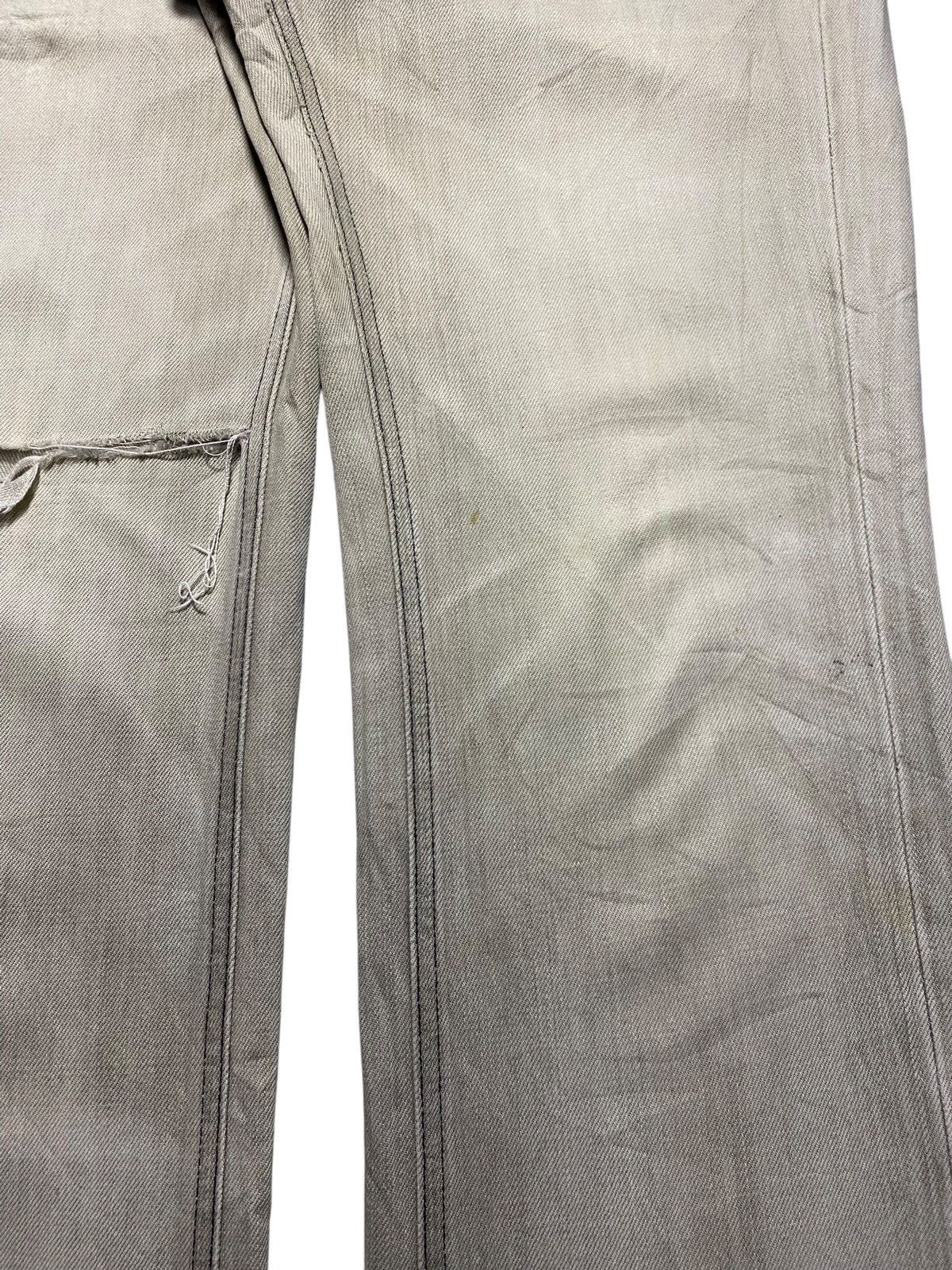 Japanese Brand Vintage The Tailored With Big John Distressed Wide Leg Jeans Size US 34 / EU 50 - 10 Thumbnail