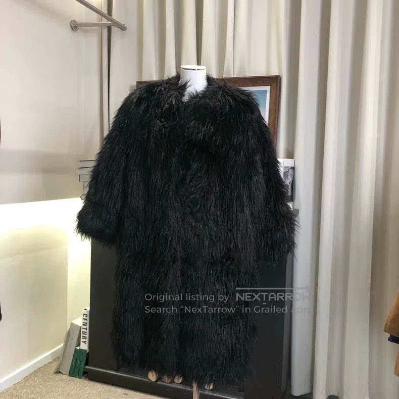 Miu Miu 38 Environmental protection fur coat coat lady