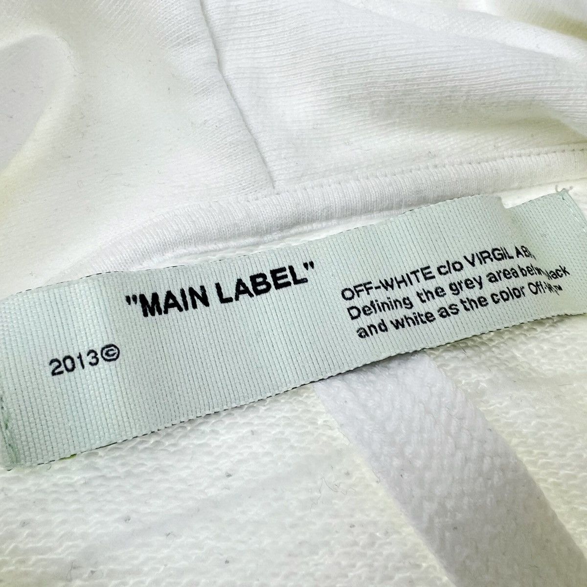 Off-White Off-White Unfinished Arrows White Hoodie Size US XS / EU 42 / 0 - 6 Thumbnail