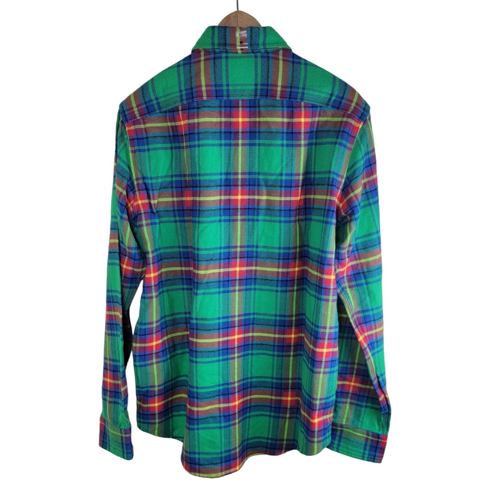 Polo Ralph Lauren Polo Ralph Lauren Classic Fit Plaid Flannel Button Up Shirt Size US S / EU 44-46 / 1 - 14 Thumbnail
