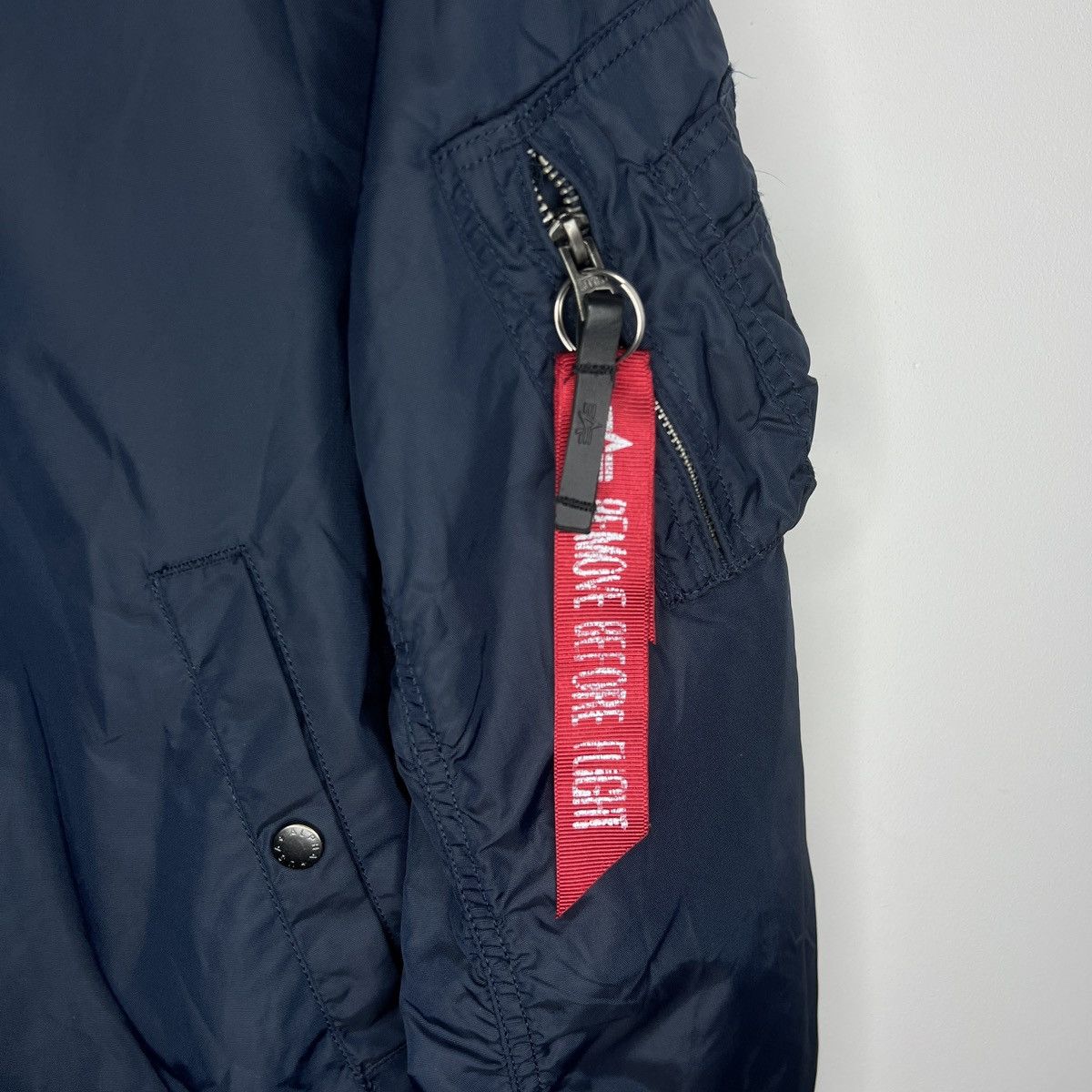 Alpha Industries Alpha Industries Bomber Jacket MA-1 Navy Nylon XL size Size US XL / EU 56 / 4 - 5 Thumbnail