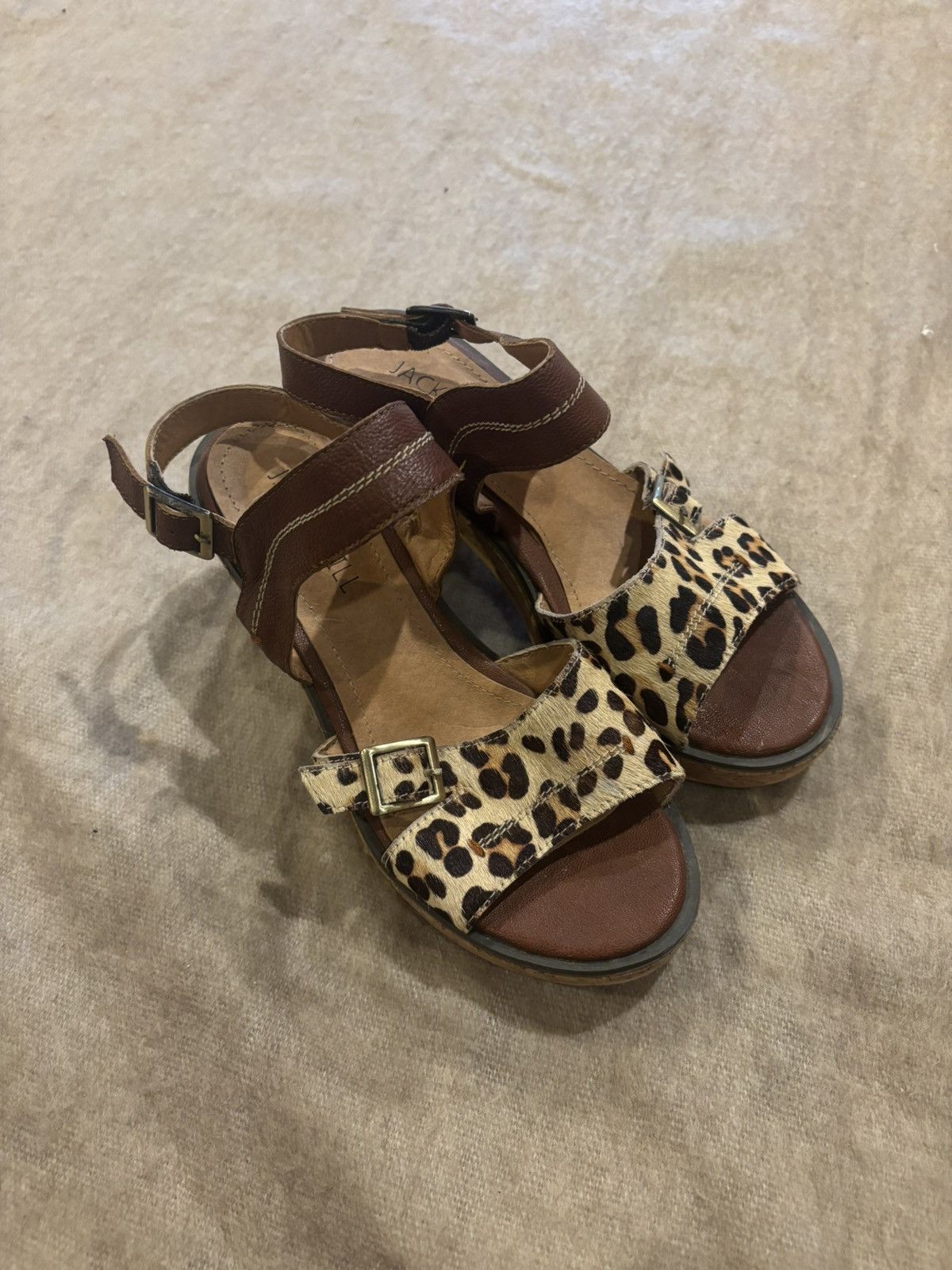 Other Leopard print sandals.wf-113 Size US 6 / IT 36 - 1 Thumbnail