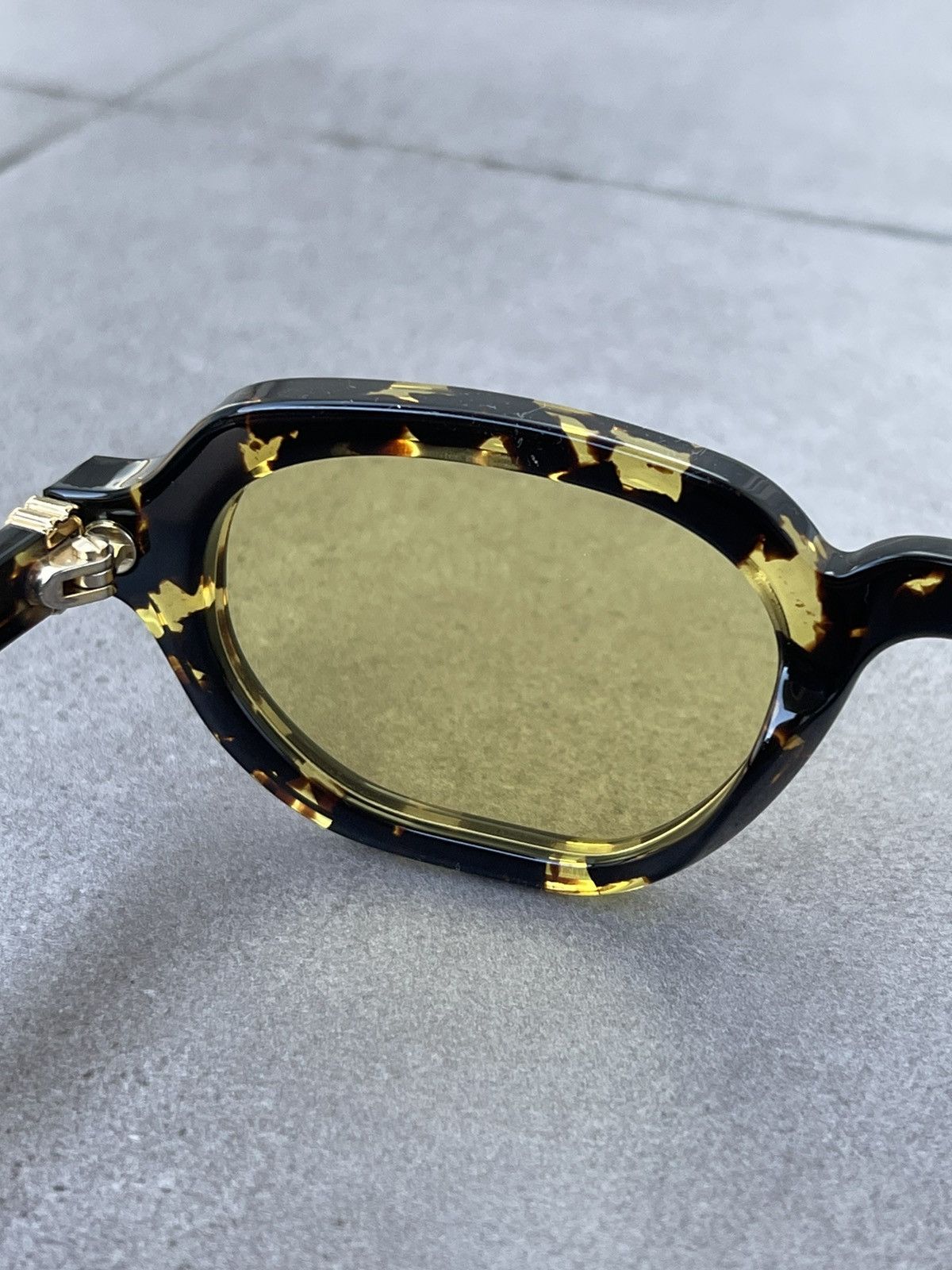 Han Kjobenhavn !DS! Han Kjobenhavn Banks Yellow Tortoise Sunglasses Size ONE SIZE - 16 Thumbnail