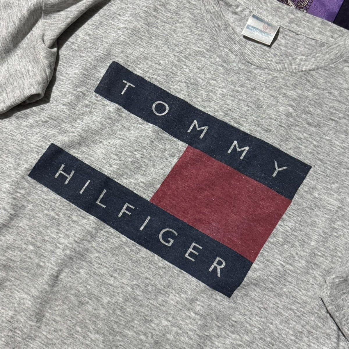Tommy Hilfiger Tommy Hilfiger big flag vintage Size US XL / EU 56 / 4 - 2 Thumbnail
