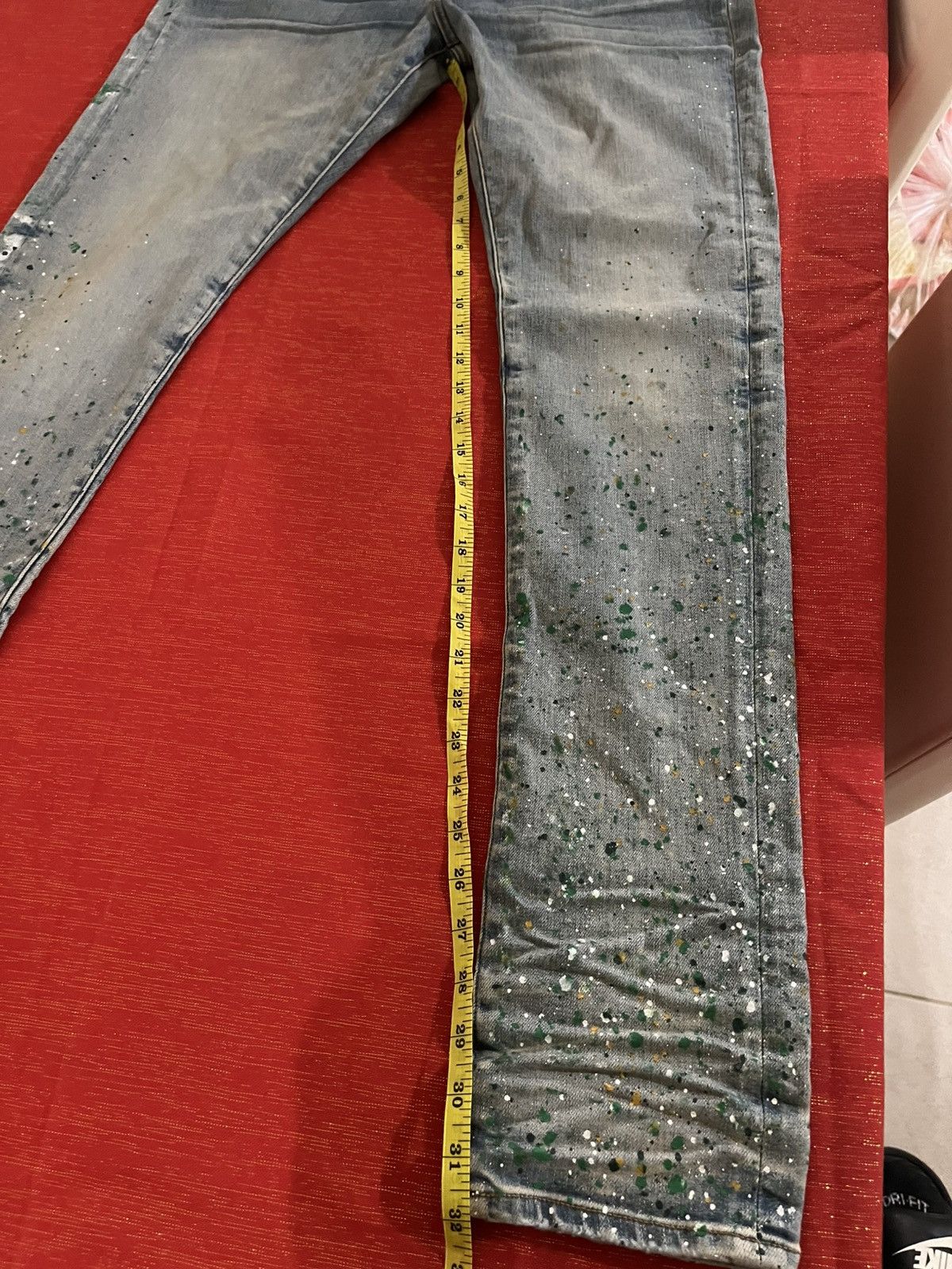Amiri Amiri Painter Skinny Jeans Sz 34 Size US 34 / EU 50 - 17 Thumbnail