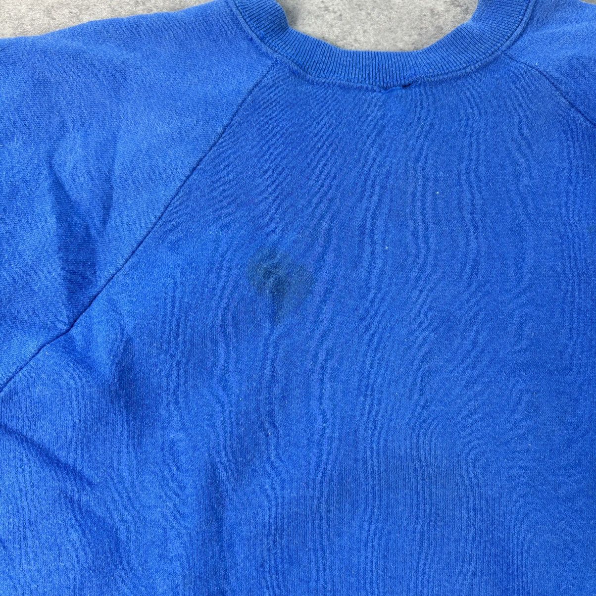 Vintage Vintage 90s “i dont do skool” blue crewneck Size US M / EU 48-50 / 2 - 4 Thumbnail
