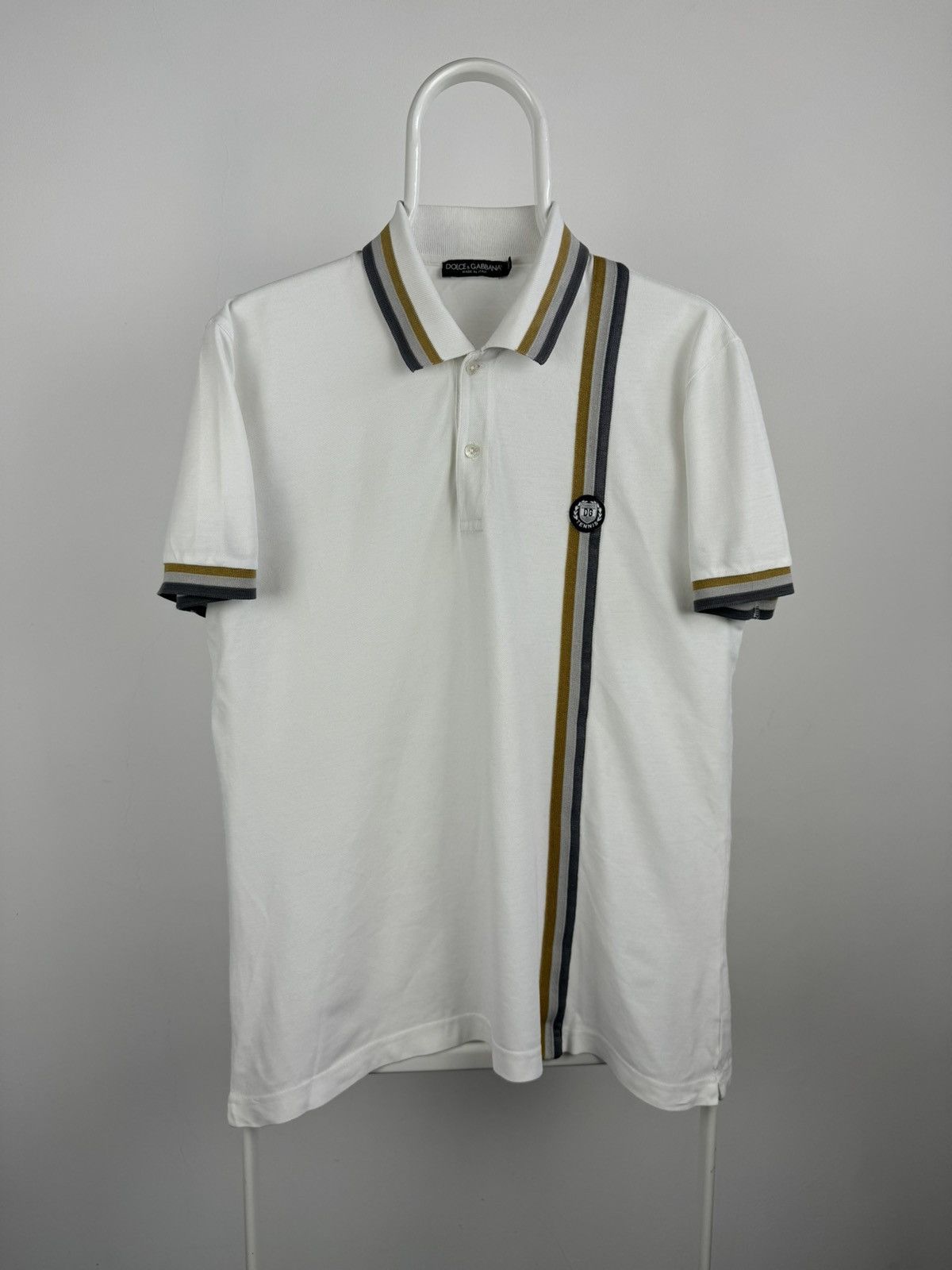 Dolce & Gabbana Dolce&Gabbana Tennis Polo T-Shirt Size US L / EU 52-54 / 3 - 1 Thumbnail