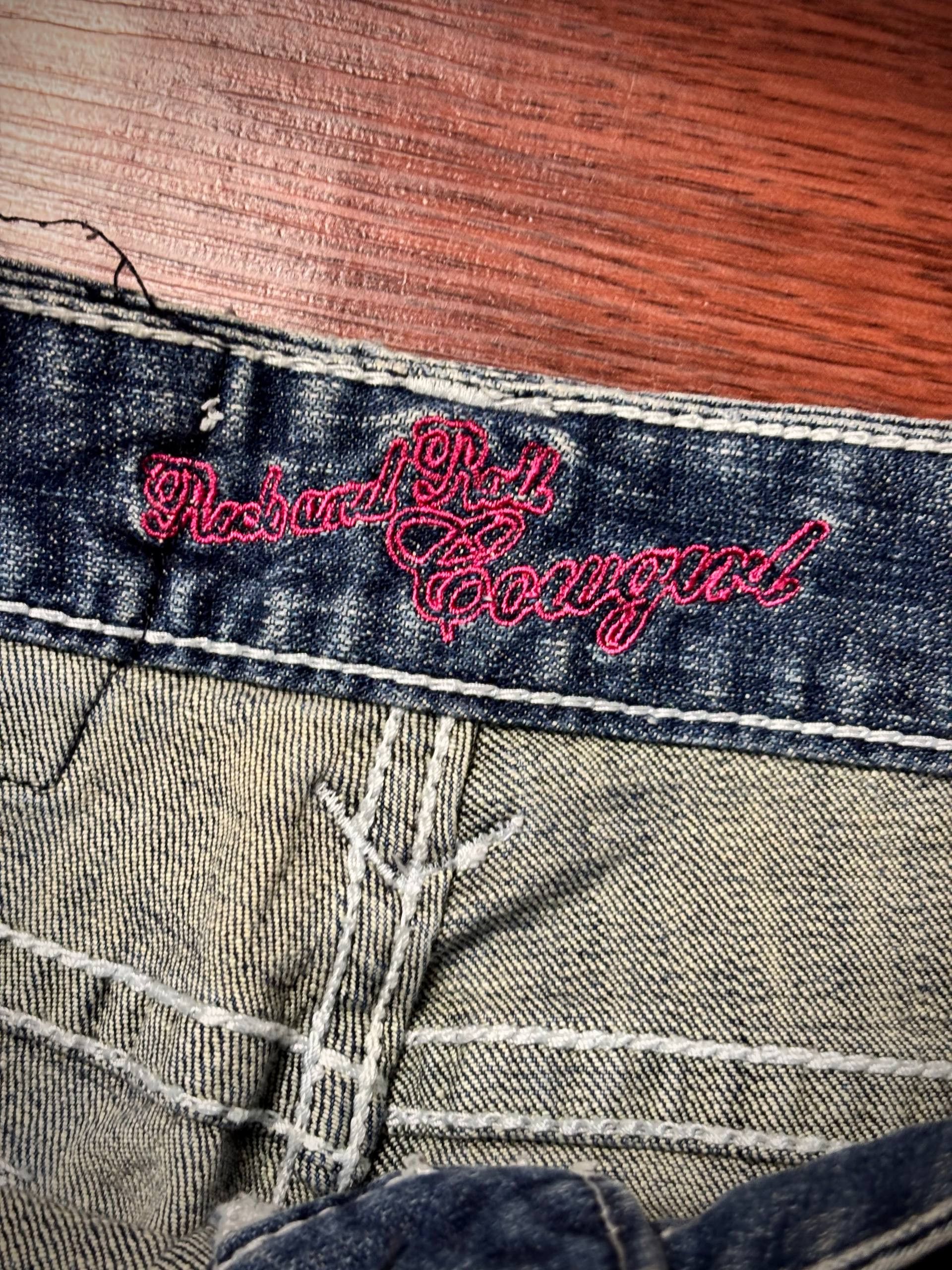 Miss Me Vintage Y2K Distressed Flap Pocket Bootcut Jeans Wash Denim Size 32" / US 10 / IT 46 - 5 Thumbnail