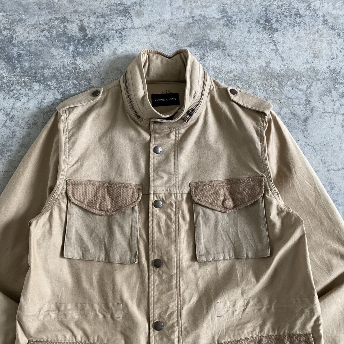 Issey Miyake Tsumori Chisato M65 Tactical Military Jacket Size US S / EU 44-46 / 1 - 3 Thumbnail