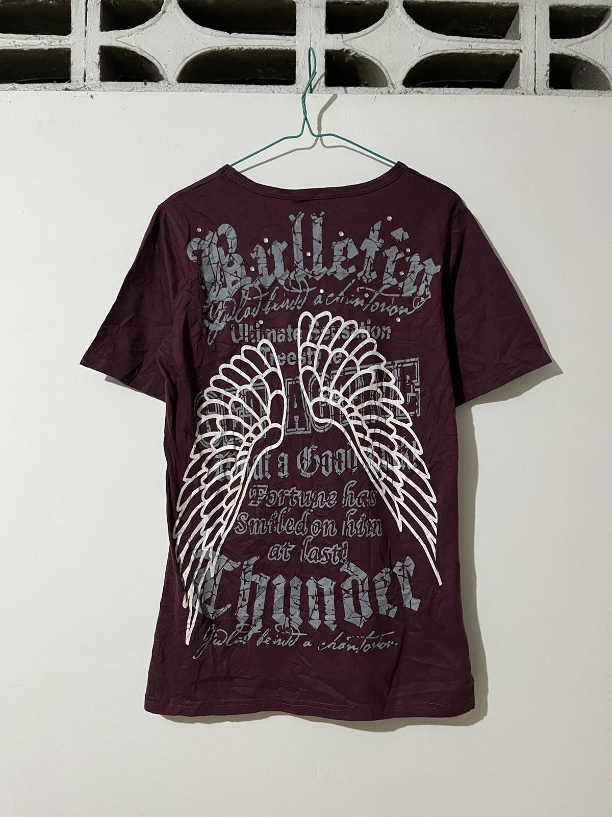 Japanese Brand Vkei style fairy wings tee Size US L / EU 52-54 / 3 - 1 Thumbnail