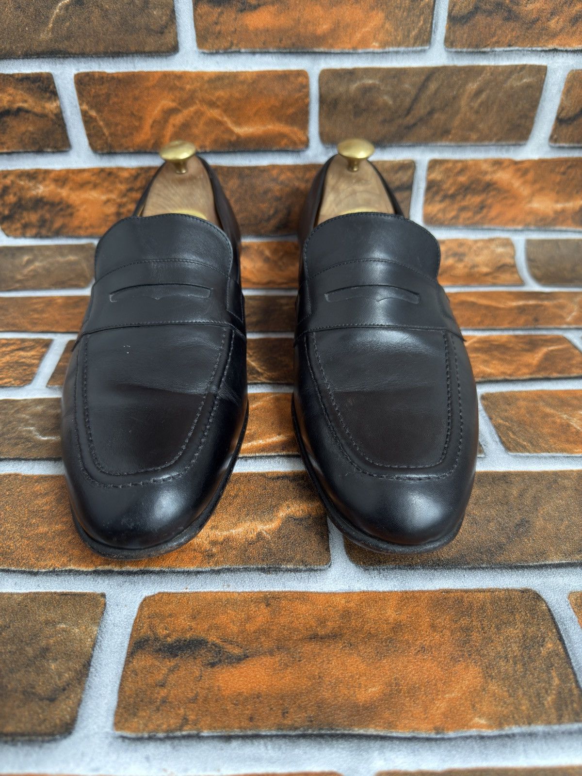 J.M. Weston Moccasin penny loafer Size US 9.5 / EU 42-43 - 4 Thumbnail