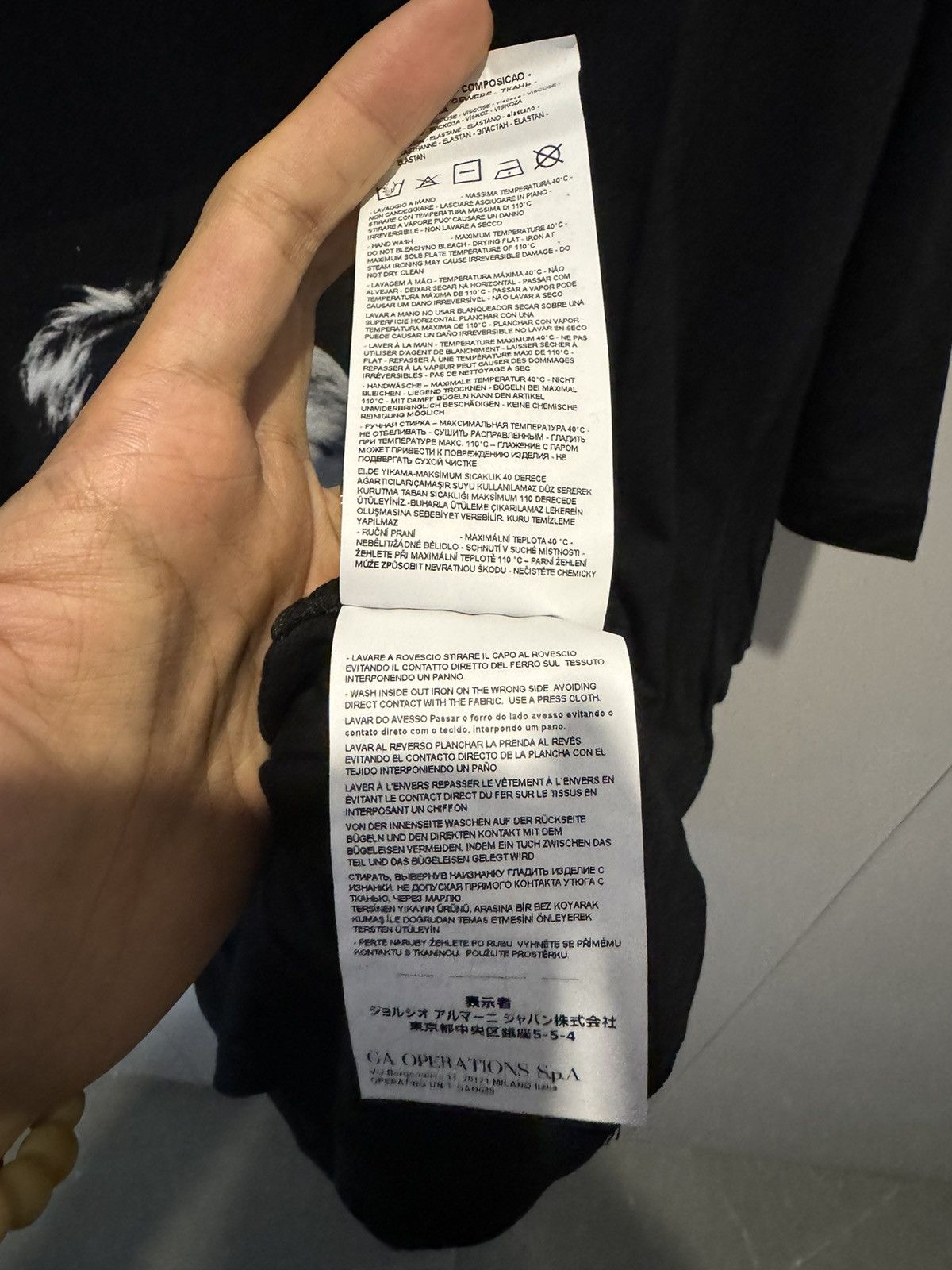 Emporio Armani Emporio Armani face Tee Size US L / EU 52-54 / 3 - 5 Thumbnail