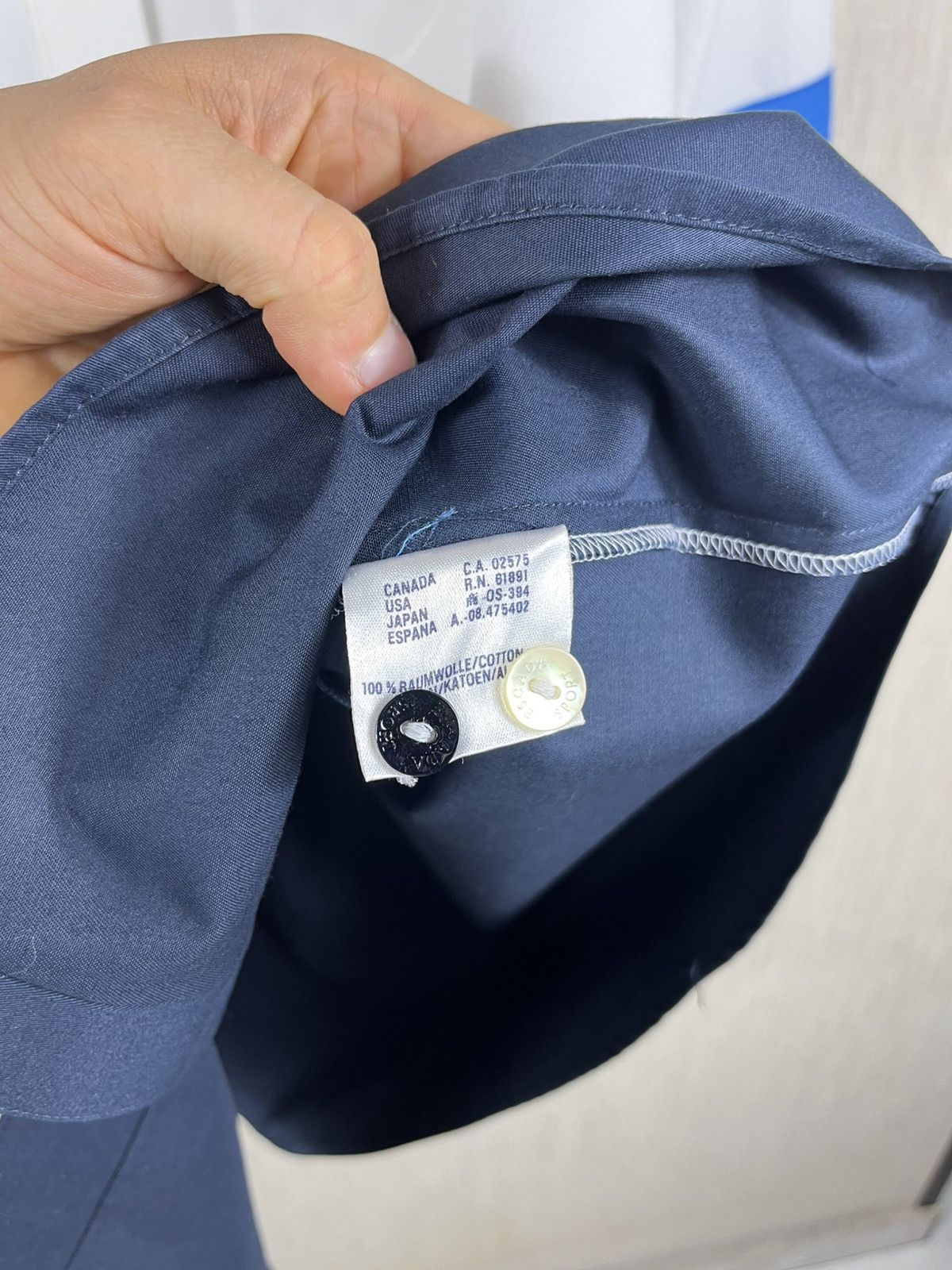 Escada Sport Vintage Brand New Escada Sport old money pocket hemd shirt Size L / US 10 / IT 46 - 16 Thumbnail