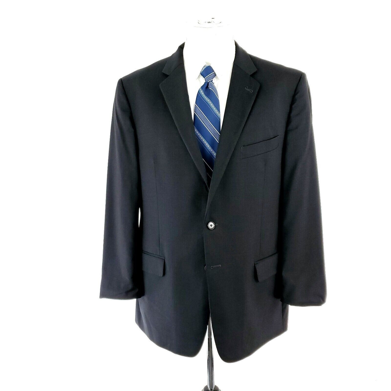 Joseph Abboud Joseph Abboud Super 120s Wool Italy 2 Button Blazer 42R Or S Size 42R - 3 Thumbnail