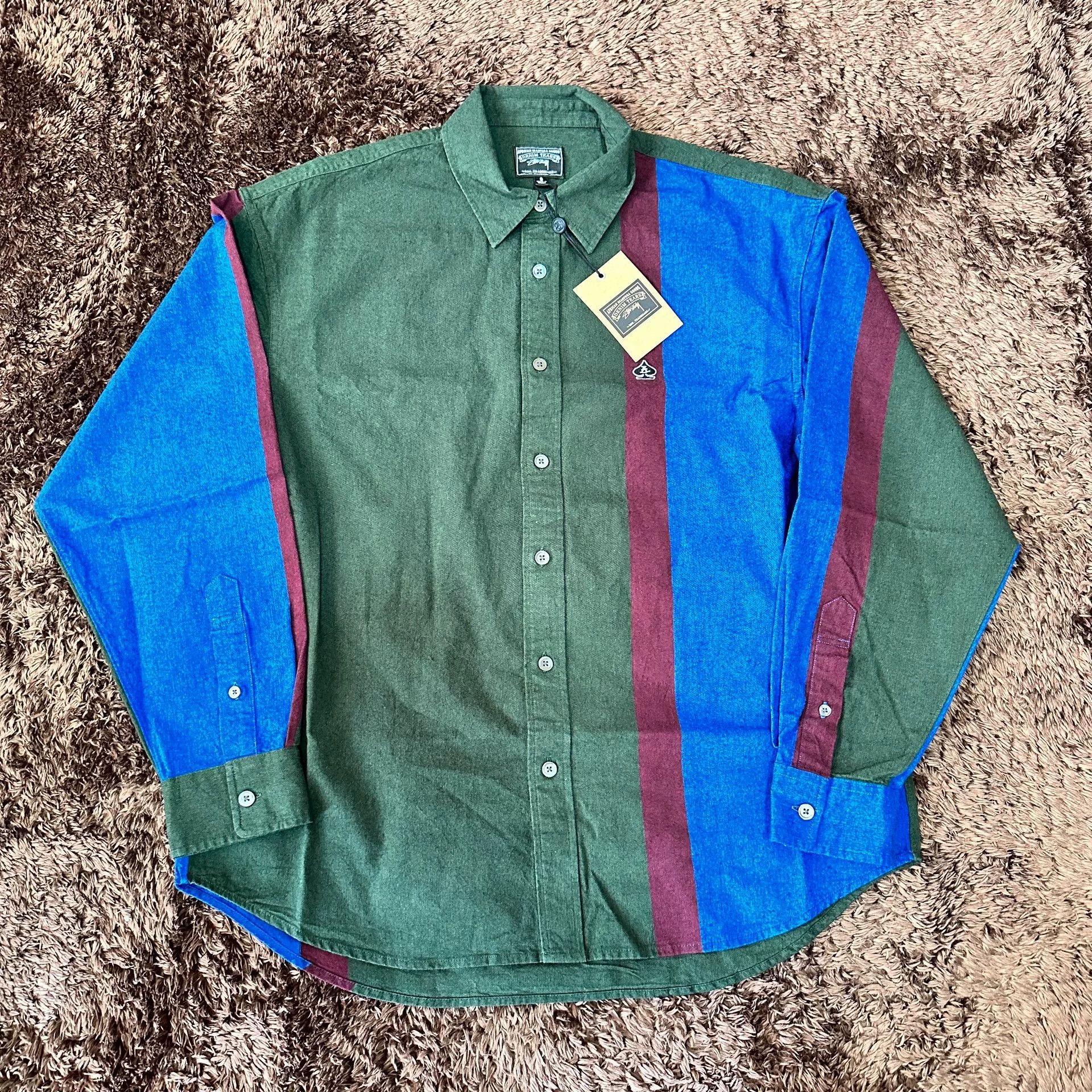 Stussy Stussy Denim Shirt s Men Size US S / EU 44-46 / 1 - 1 Thumbnail