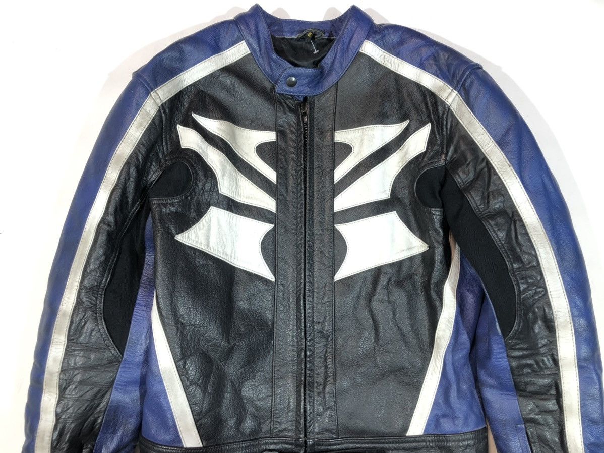 Honda × Japanese Brand × Yamaha Japanese Brand Motorcycle leather jacket Racing Size US L / EU 52-54 / 3 - 6 Thumbnail