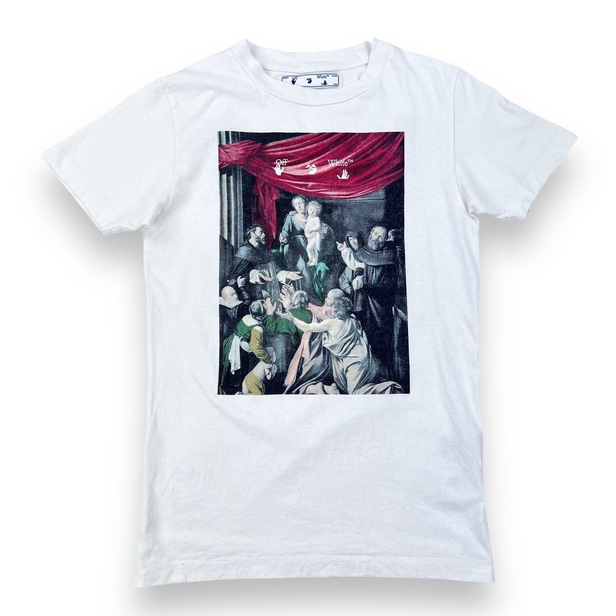 Off White Off White Caravaggio Painting White T Shirt Grailed